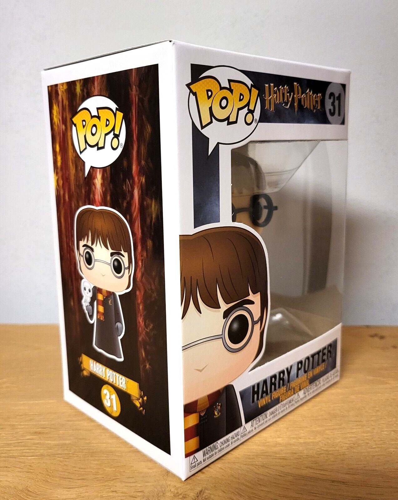Harry Potter Funko POP! Figur Harry with Hedwig #31 Vinylfigur Sammeln NEU & OVP