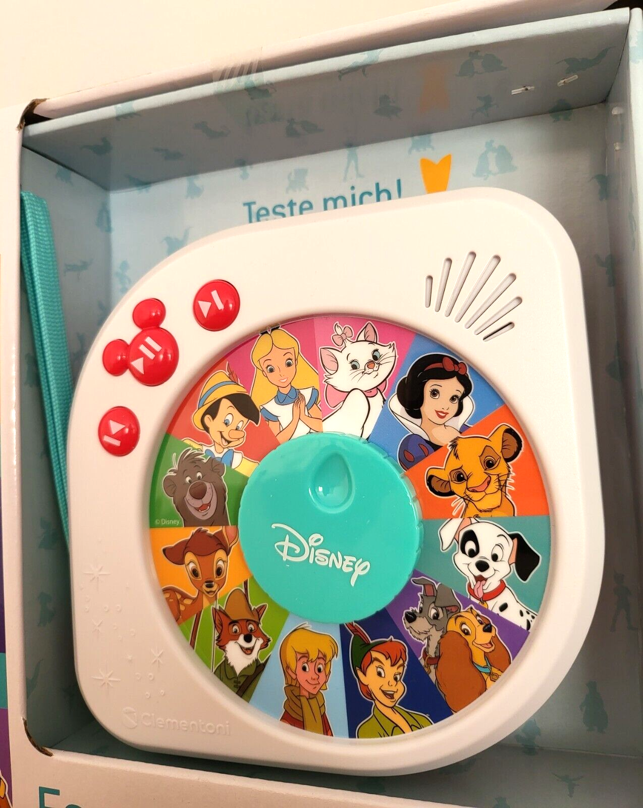 Clementoni Es war einmal - Disney Klassiker Märchenerzähler 12 Geschichten ab 3 Jahre NEU&OVP