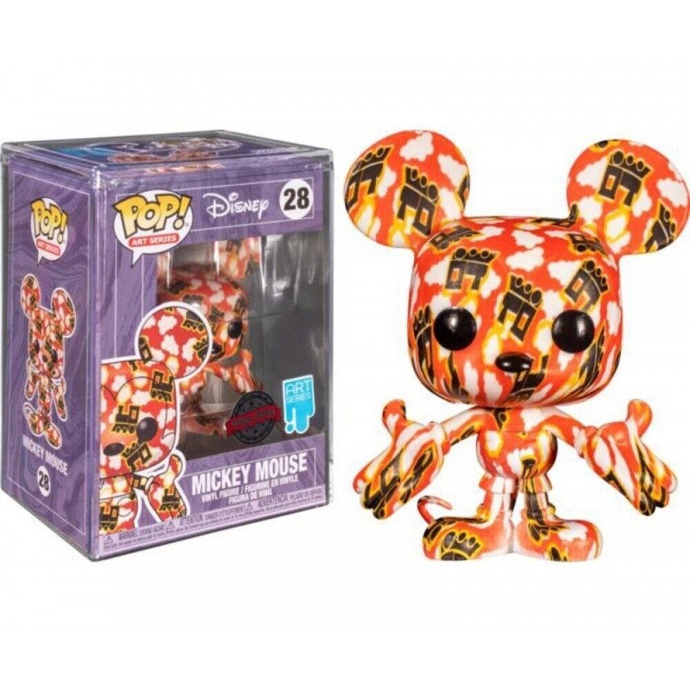 POP! Disney Mickey Mouse #28 - Sonderedition Art Series Funko inkl. Hardcase NEU & OVP