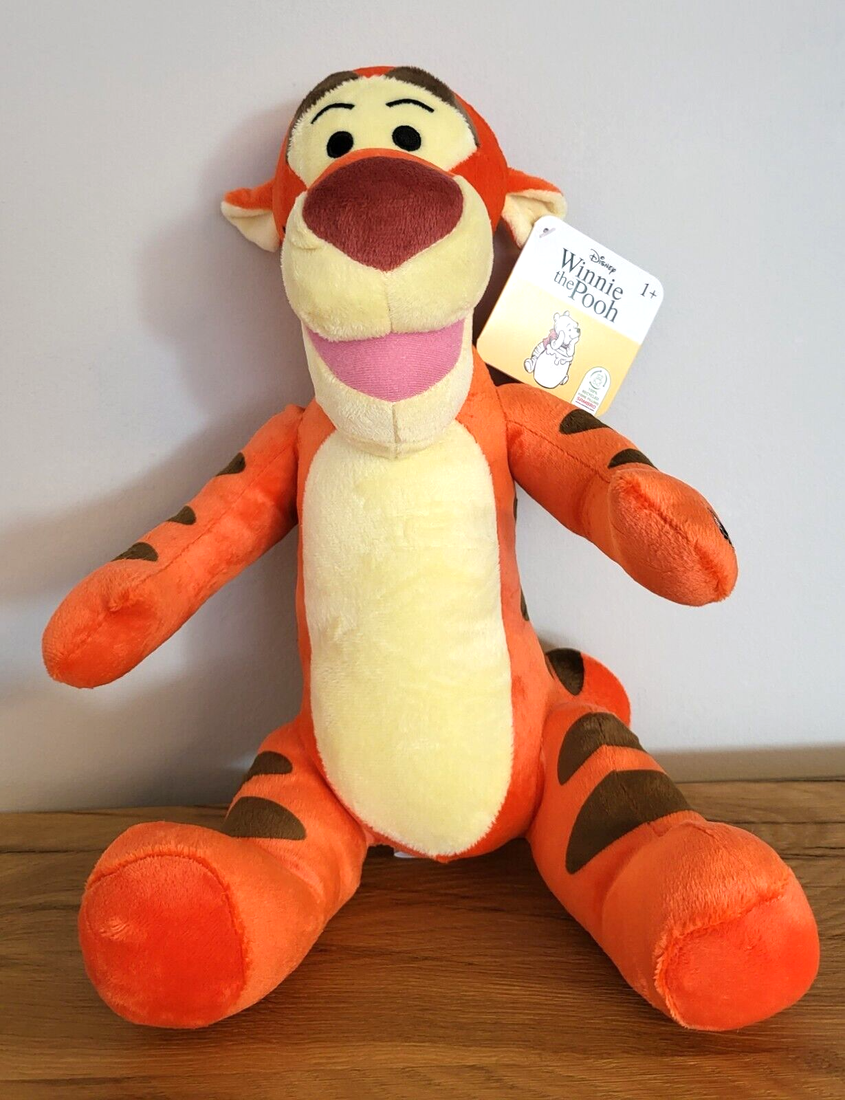 Disney Plüsch Stofftier Kuscheltier Winnie Puuh Pooh Tigger Tiger mit Sound NEU