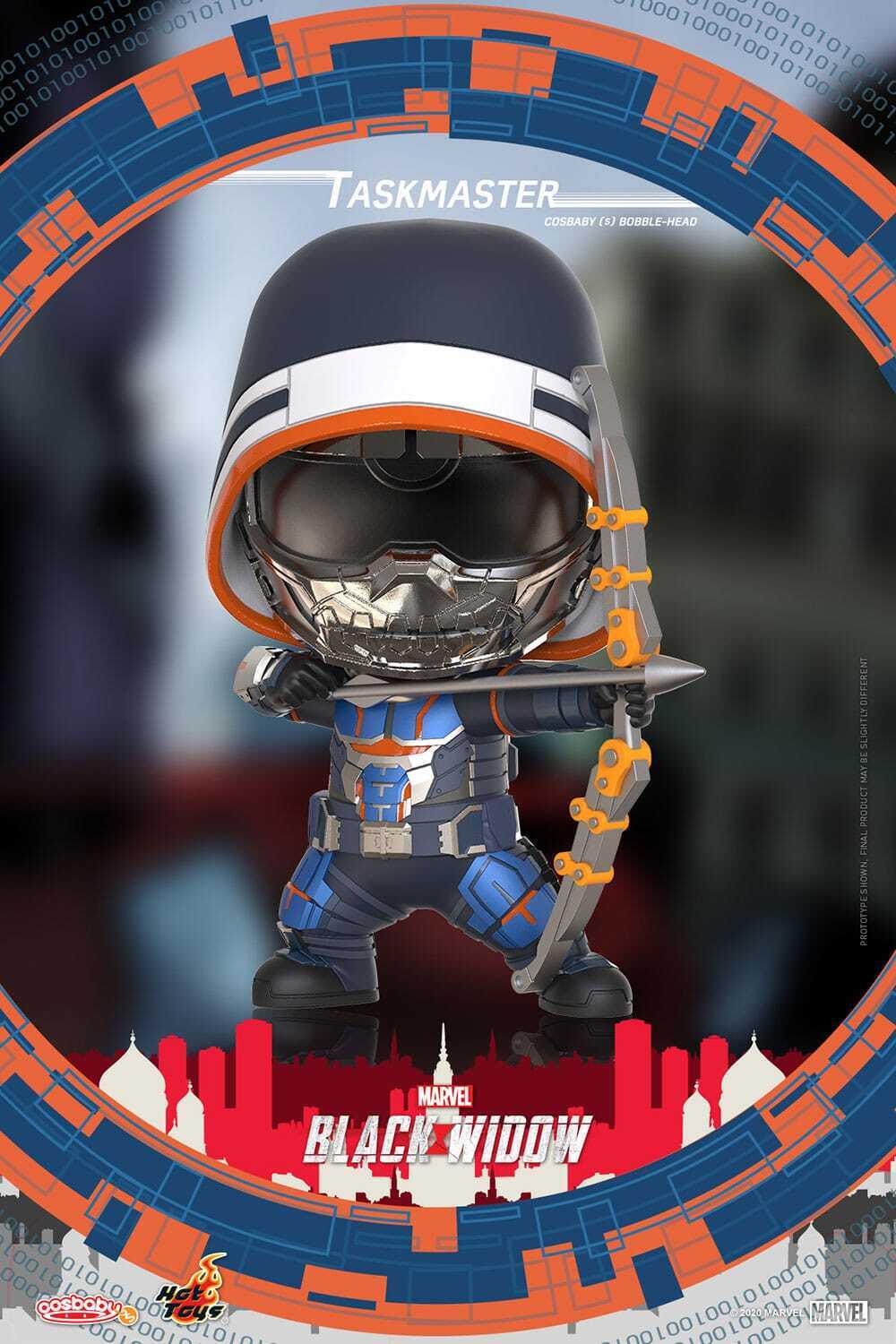 Black Widow Figur Cosbaby Minifigur Black Widow / Taskmaster ca. 10 cm