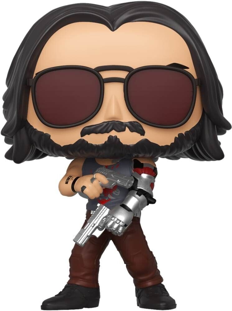 POP Cyberpunk 2077 Johnny Silverhand Games Figur Vinyl Glows in the Dark #592 NEU