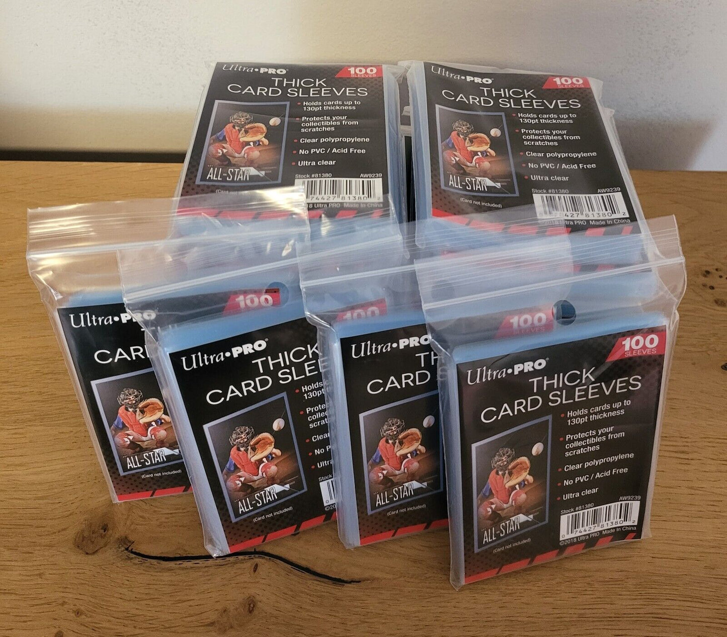 Ultra Pro Soft Sleeves 130pt Thick Card Sleeves EXTRA DICKE Kartenhüllen NEU&OVP