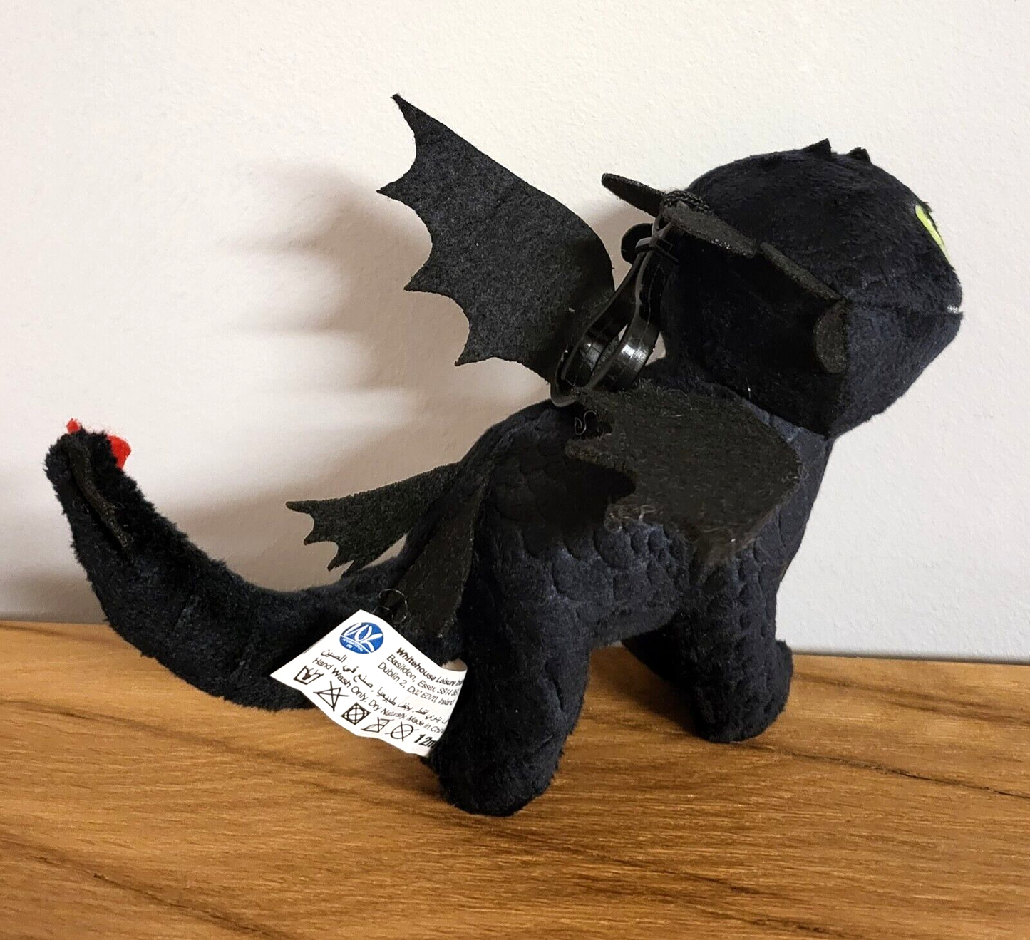 Dragons Plüsch Nachtschatten Ohnezahn Schlüsselanhänger Bagclip Kinder Tasche Night Fury