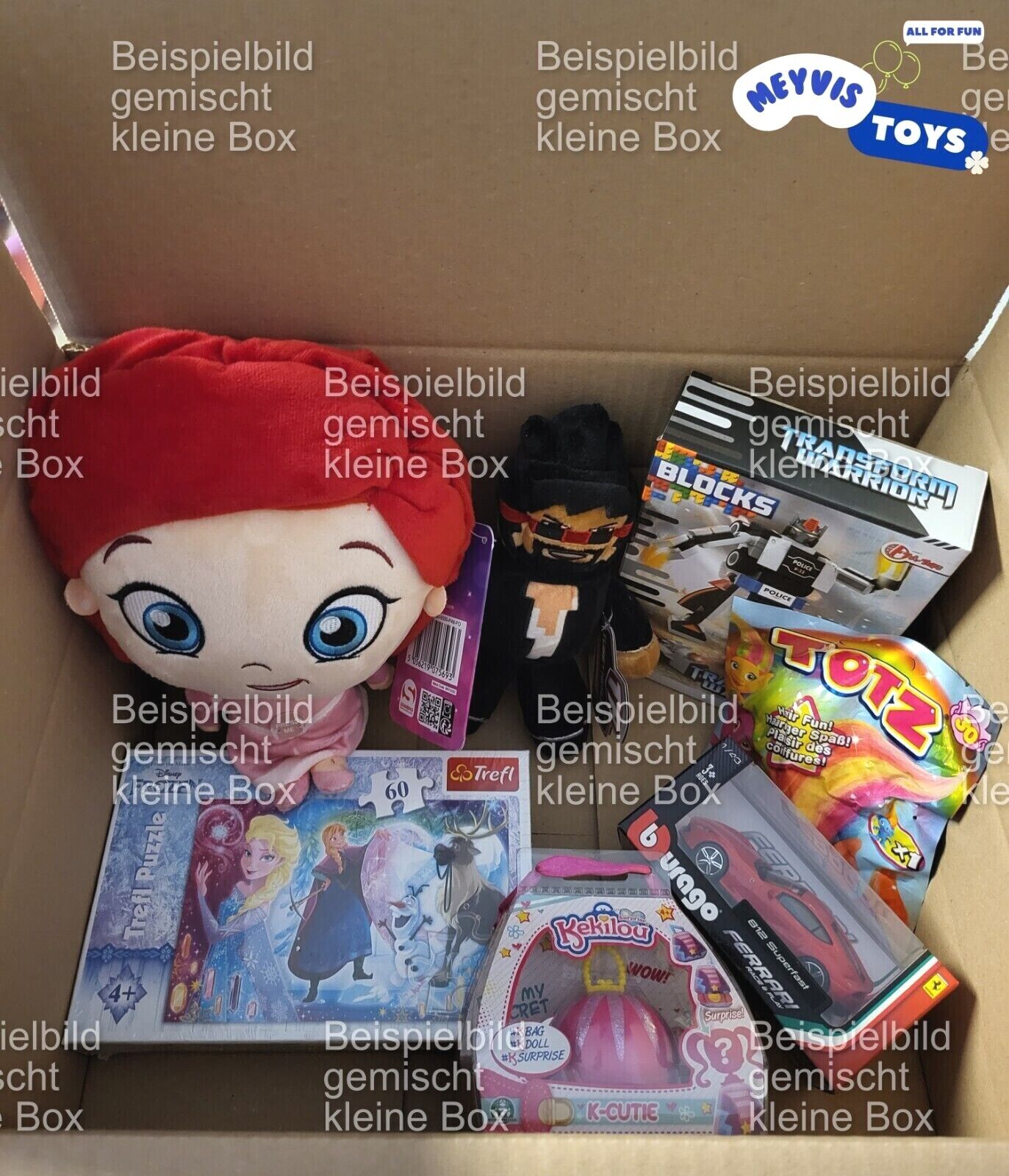 Kleine Mystery Paket Box Spielzeug Mischpaket Neuware Markenware Überraschung Set Geschenk Surprise Mix NEU