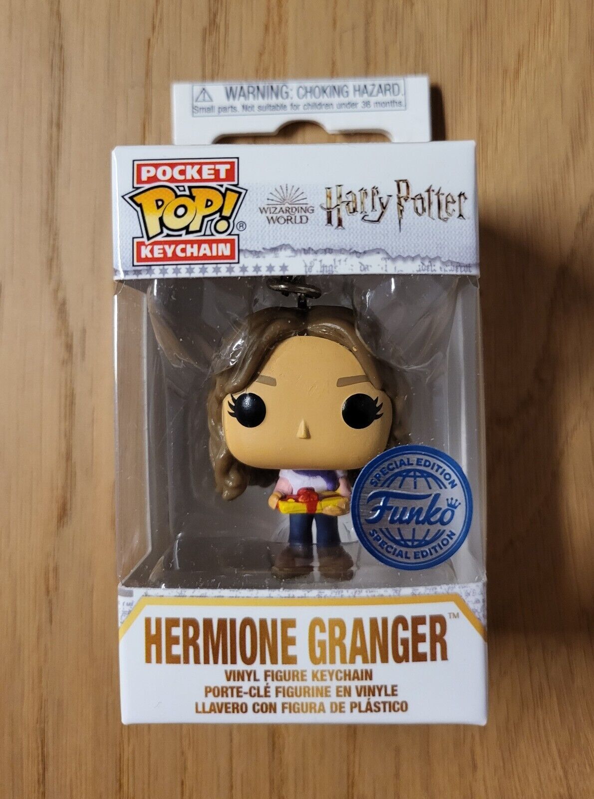 Harry Potter POP Schlüsselanhänger Sonderedition 3fach: Harry / Hermine /Hagrid NEU & OVP