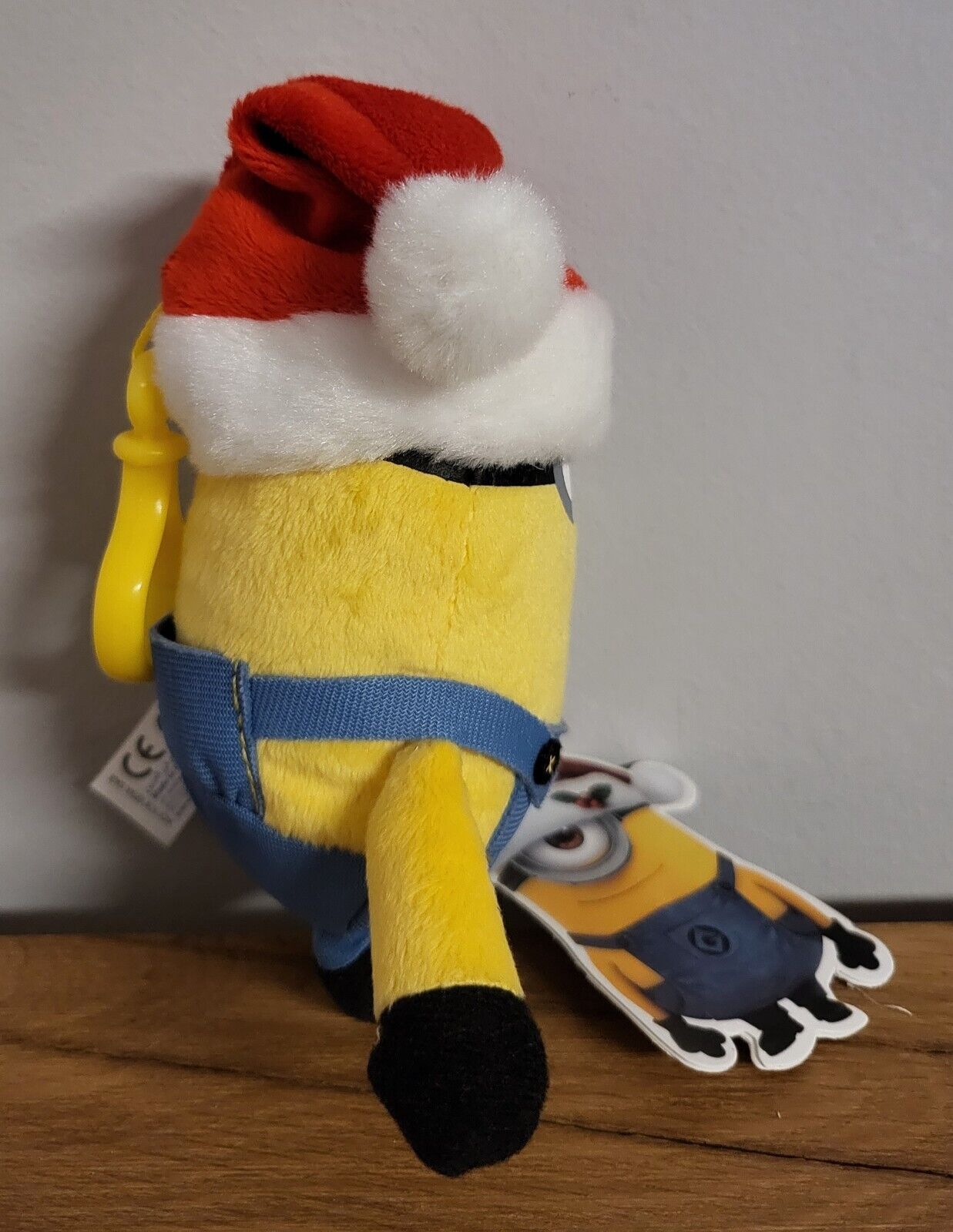Minions Weihnachtsminion X-Mas 3fach sortiert Kevin/ Stuart /Otto Plüsch Bag Clip Schlüsselanhänger 13cm