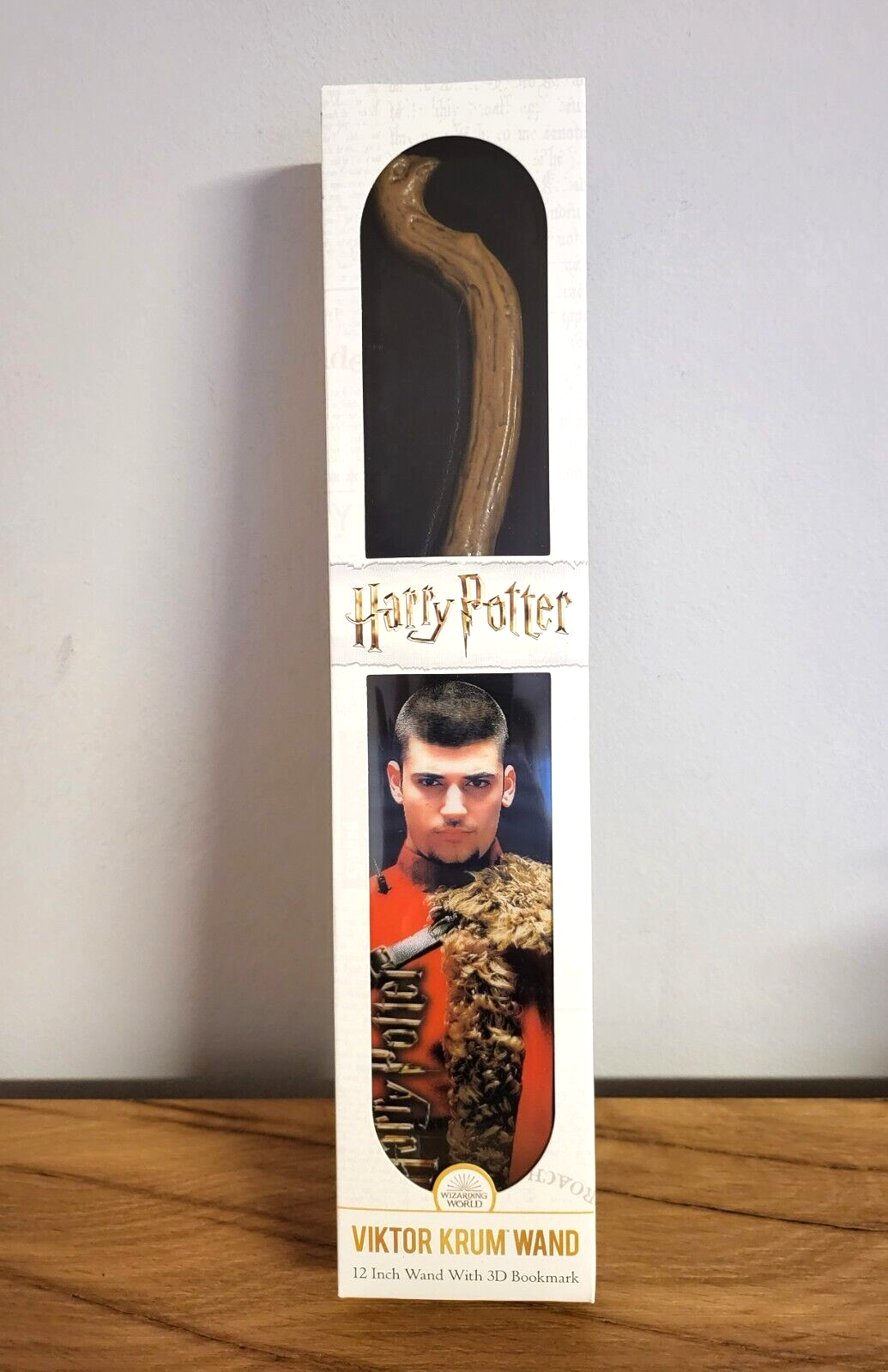 Harry Potter PVC Zauberstab Replik Viktor Krum ca. 30cm Lizenzprodukt