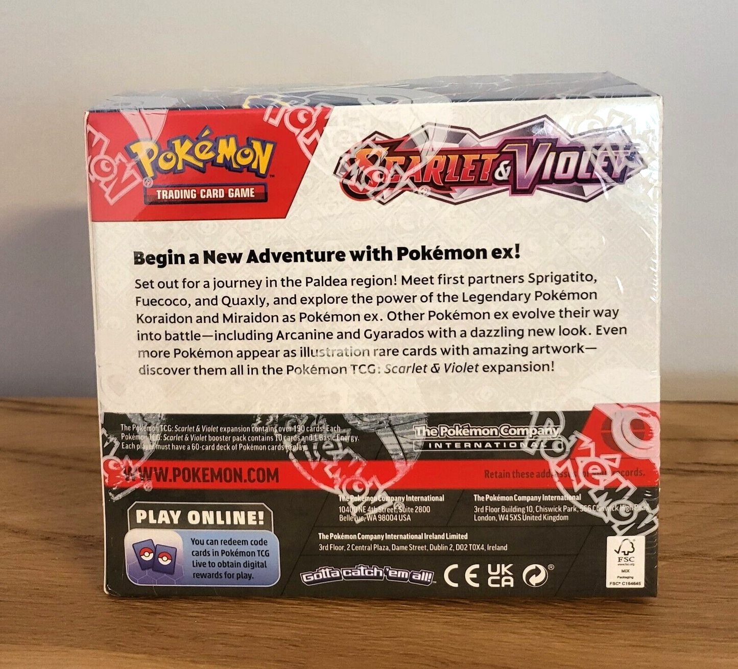 Pokemon Karmesin & Purpur 36er Booster Display ENGLISCH NEU & OVP Sealed TCG 2023