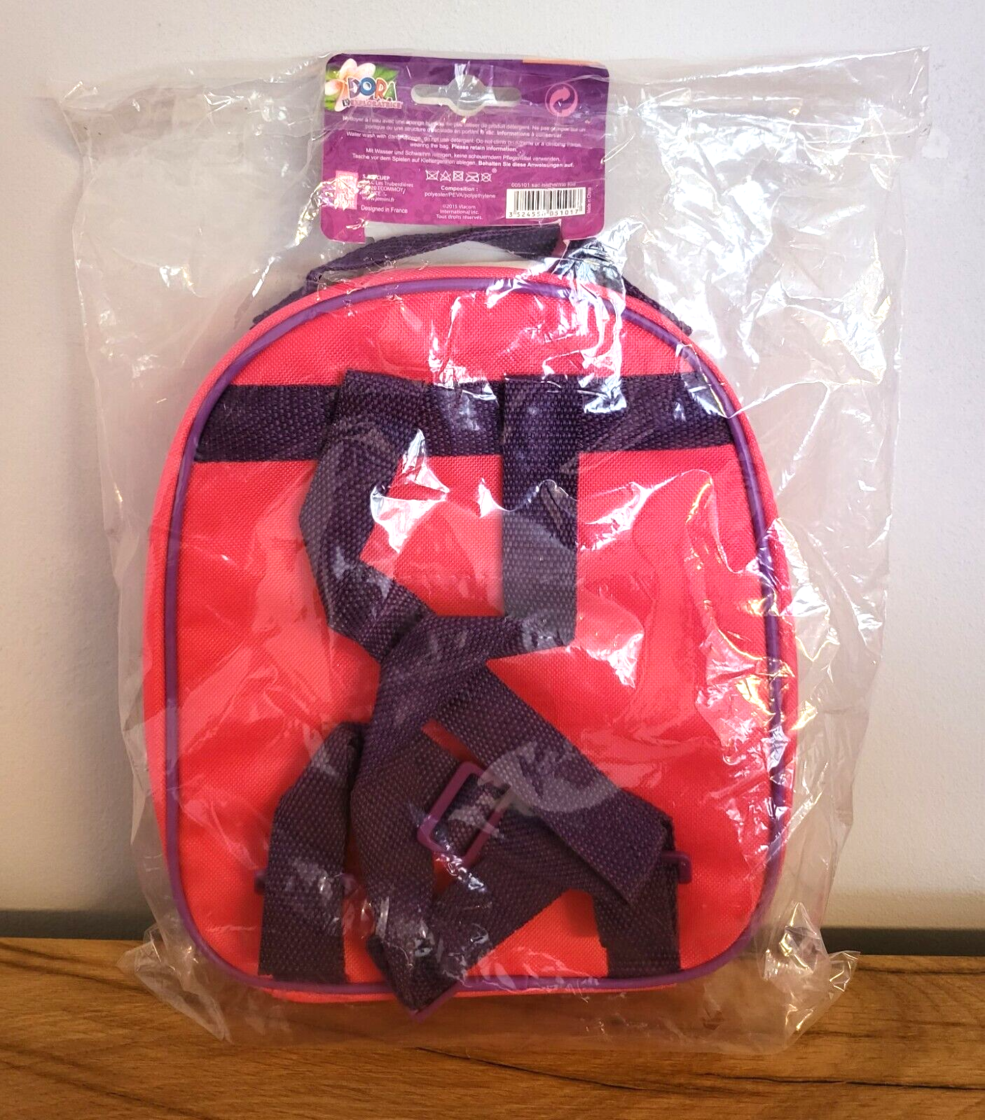 Kinderrucksack/Kindergartenrucksack Tasche Dora rosa Nickelodeon 25cm NEU & OVP