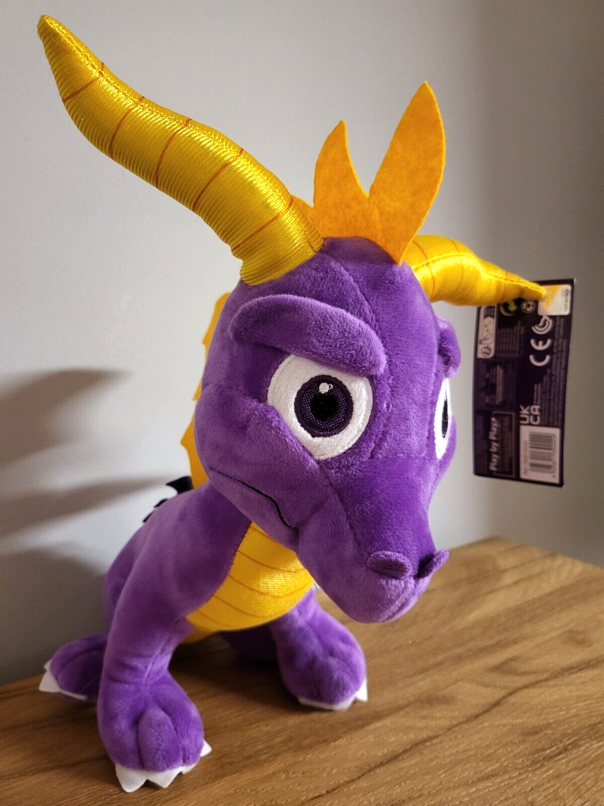 Plüschtier Kuscheltier Spyro der Drache Plüsch Dragon Stofftier ca. 32x30cm NEU