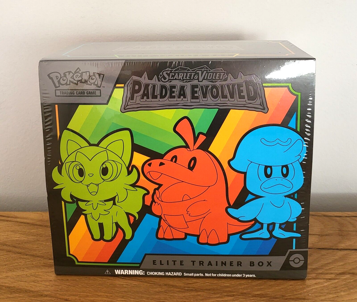 Pokemon Karmesin&Purpur Entwicklungen in Paldea Elite Trainer Box ETB EN NEU&OVP