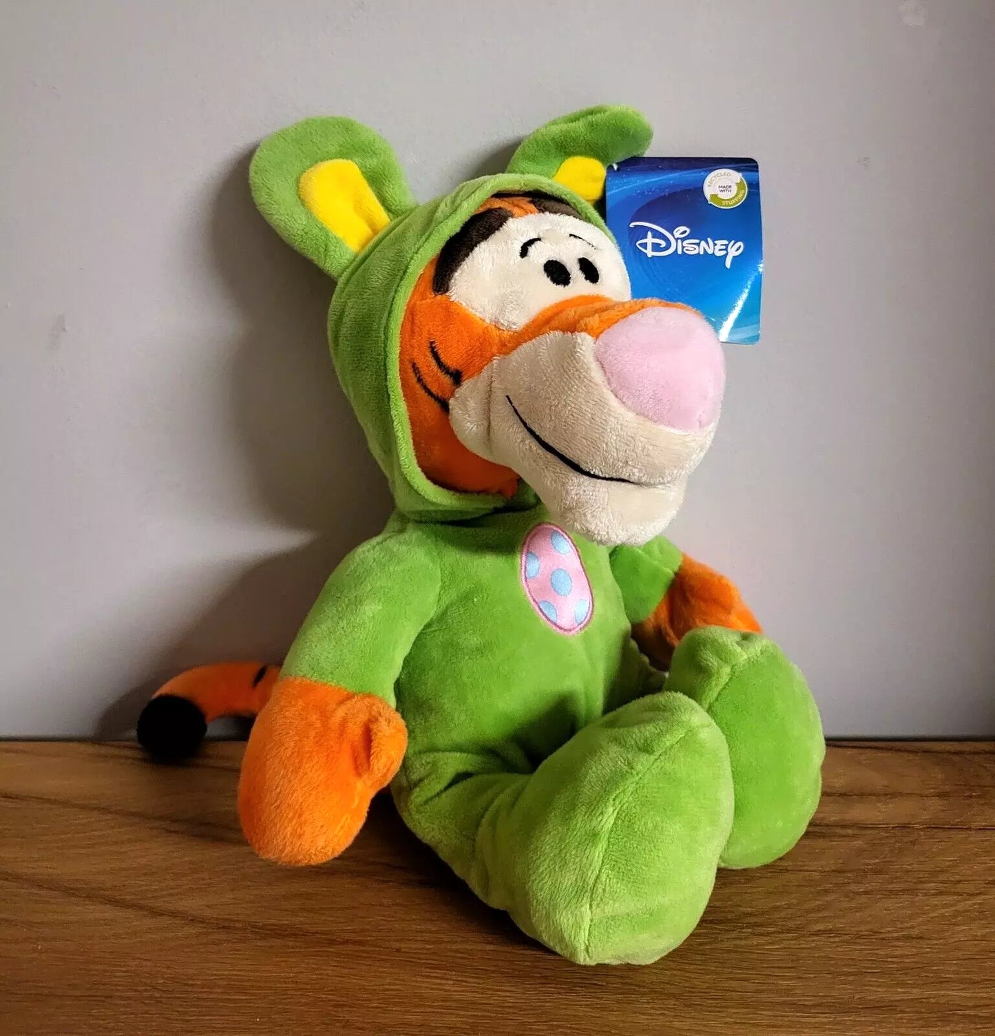 Disney Plüsch Stofftier Kuscheltier Tigger Pyjama Party im Strampler im Schlafanzug NEU