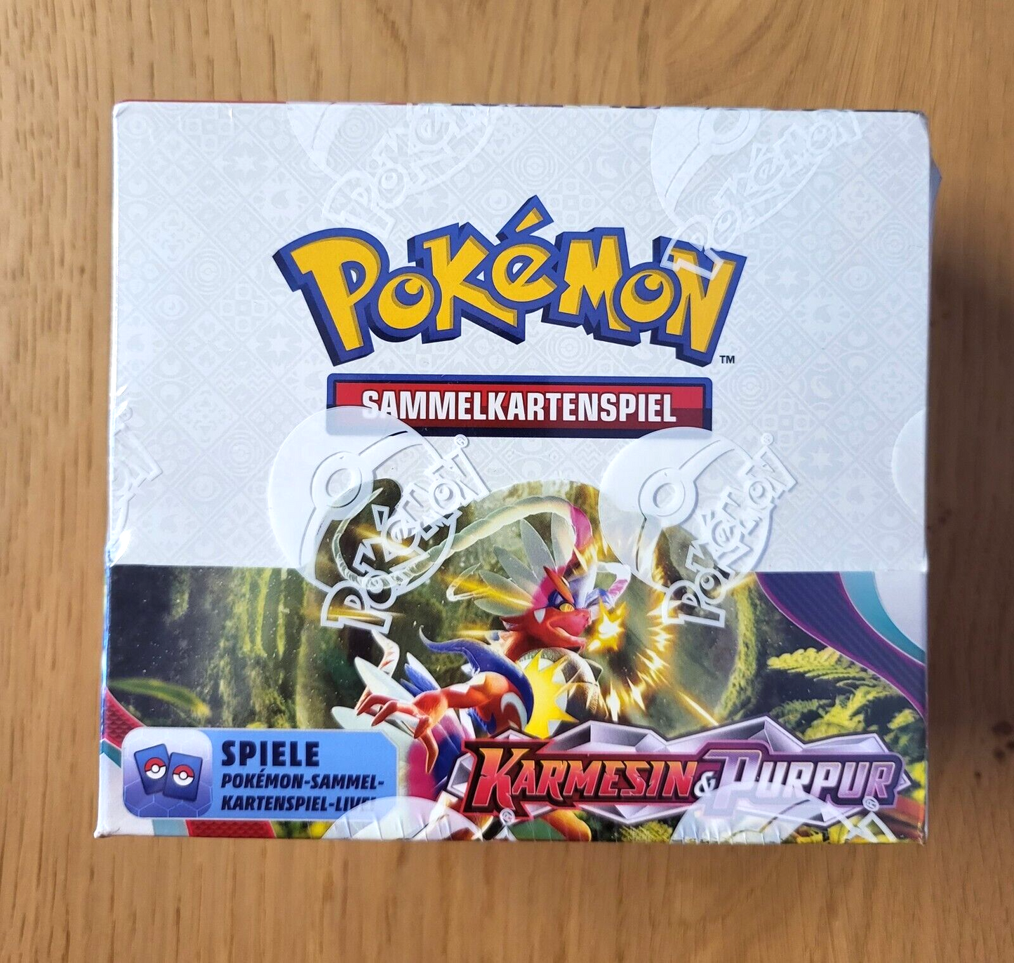 Pokemon Karmesin & Purpur 36er Booster Display DEUTSCH NEU & OVP Sealed TCG 2023