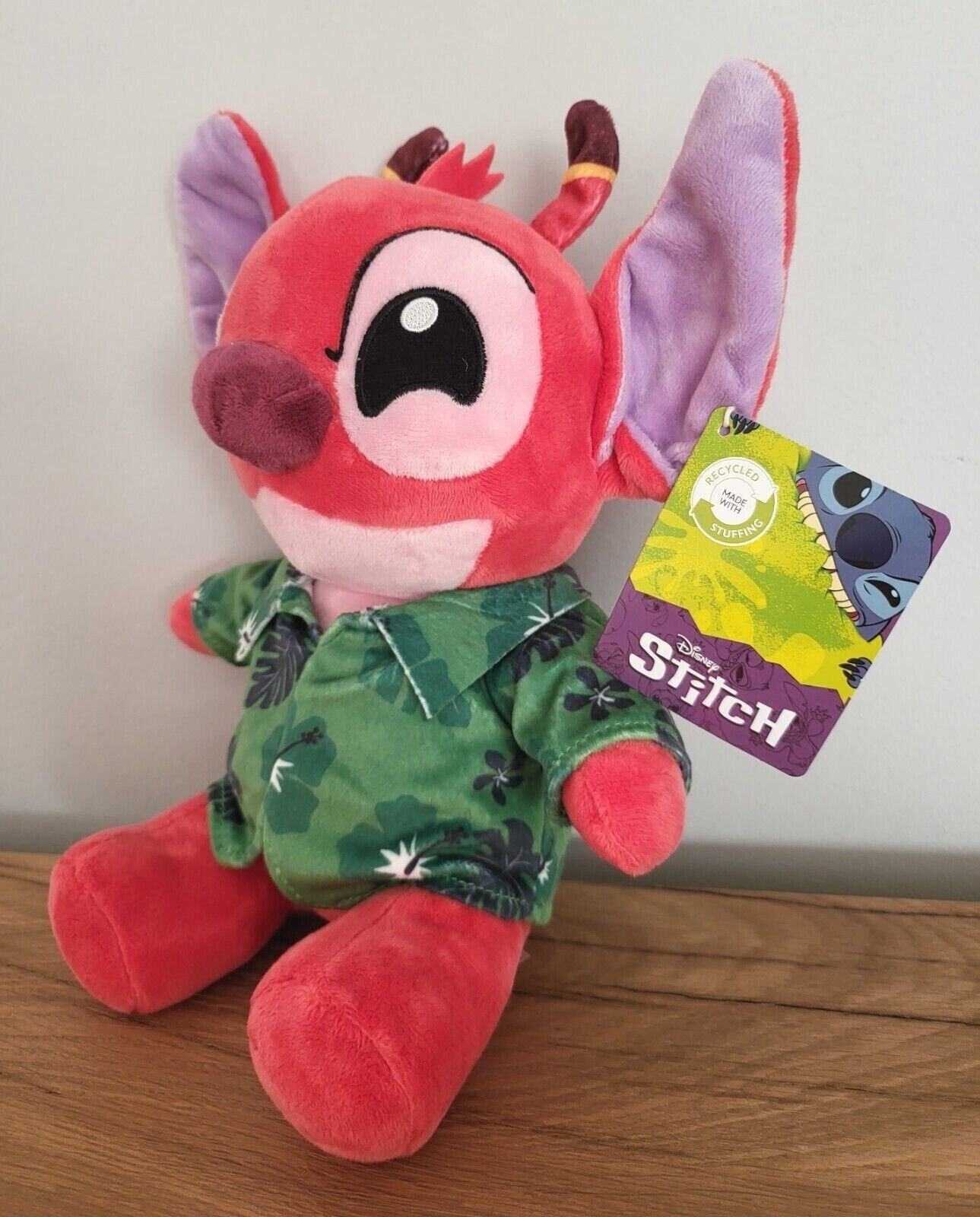 Disney Plüsch Stitch Stofftier Kuscheltier Lilo & Stitch Engel Leroy mit Hawaii Hemd Auswahl NEU