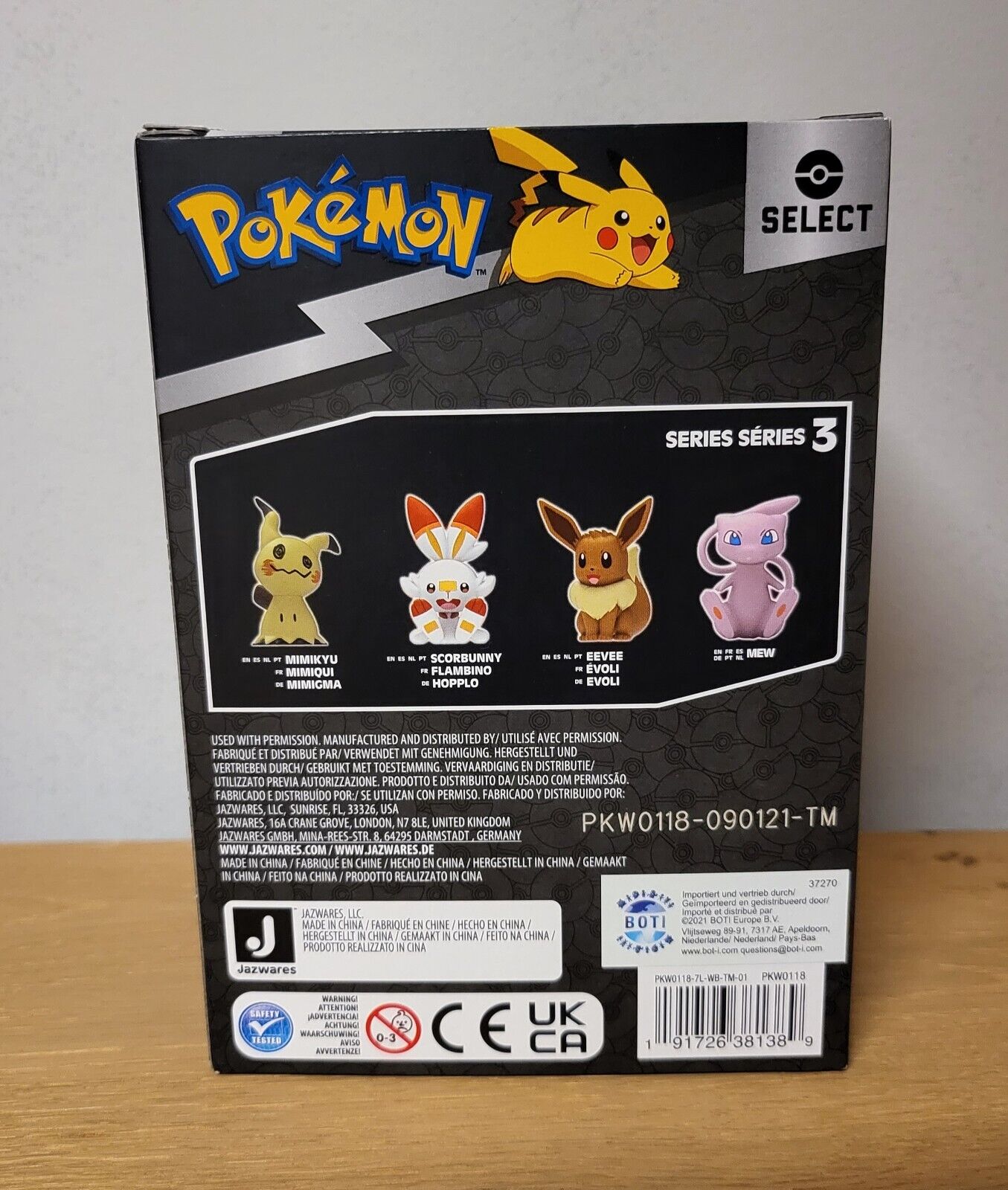 Pokemon Mew Vinyl Figur (10cm) Sammelfigur Spielfigur Kanto Sammler NEU & OVP