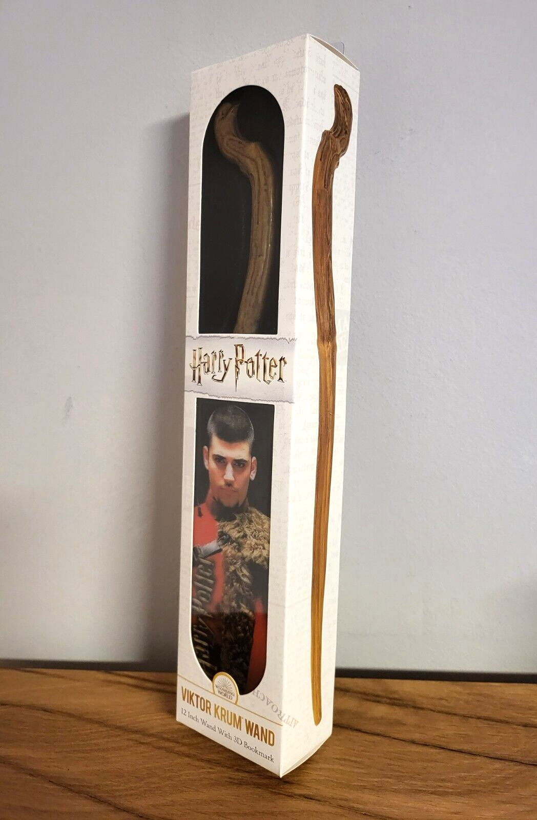 Harry Potter PVC Zauberstab Replik Viktor Krum ca. 30cm Lizenzprodukt