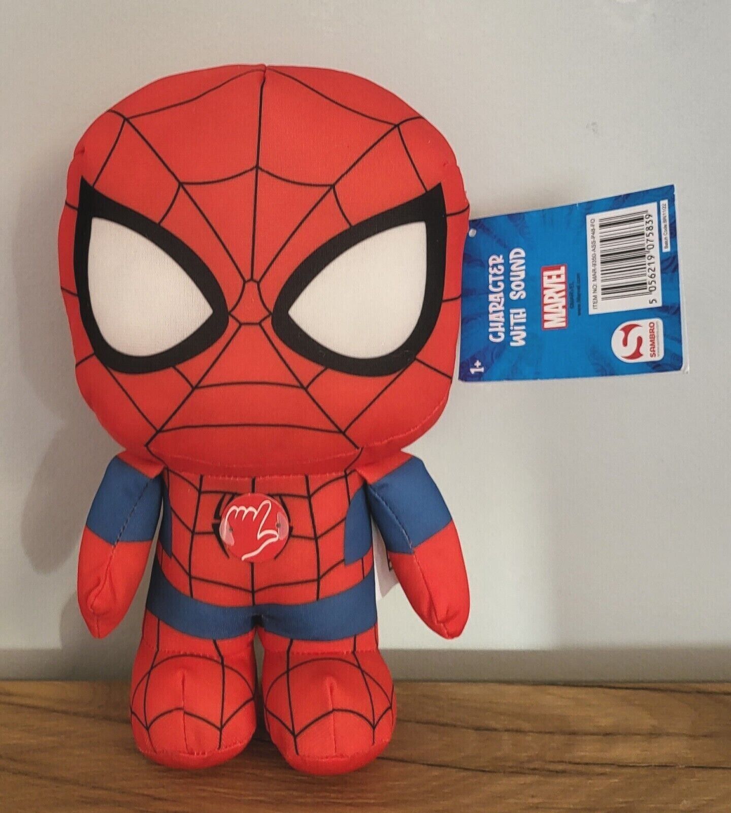 Disney Plüsch Stofftier Marvel Iron man/Spiderman/Hulk/Captain America mit SOUND ca.28 cm