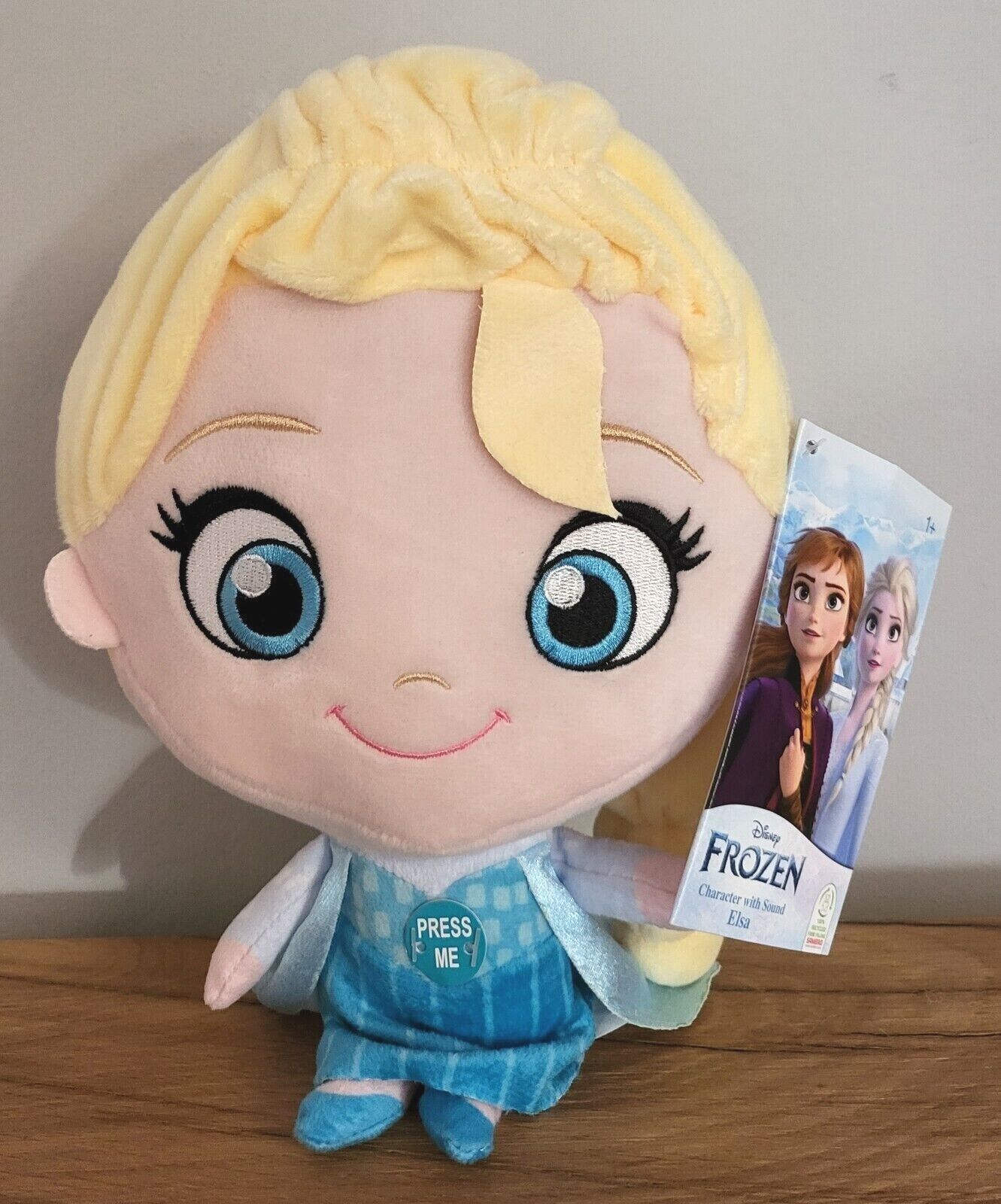 Disney Plüsch Stofftier Kuscheltier Frozen Anna Elsa Olaf mit SOUND 25/29cm sortiert NEU