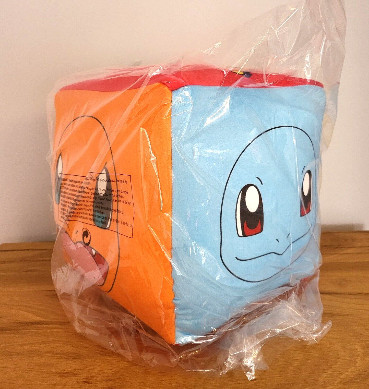 Pokemon Plüsch Pikachu Würfel Kissen Starter Glumanda Schiggy Bisasam Formkissen Sitzkissen Spielzeug Kinder