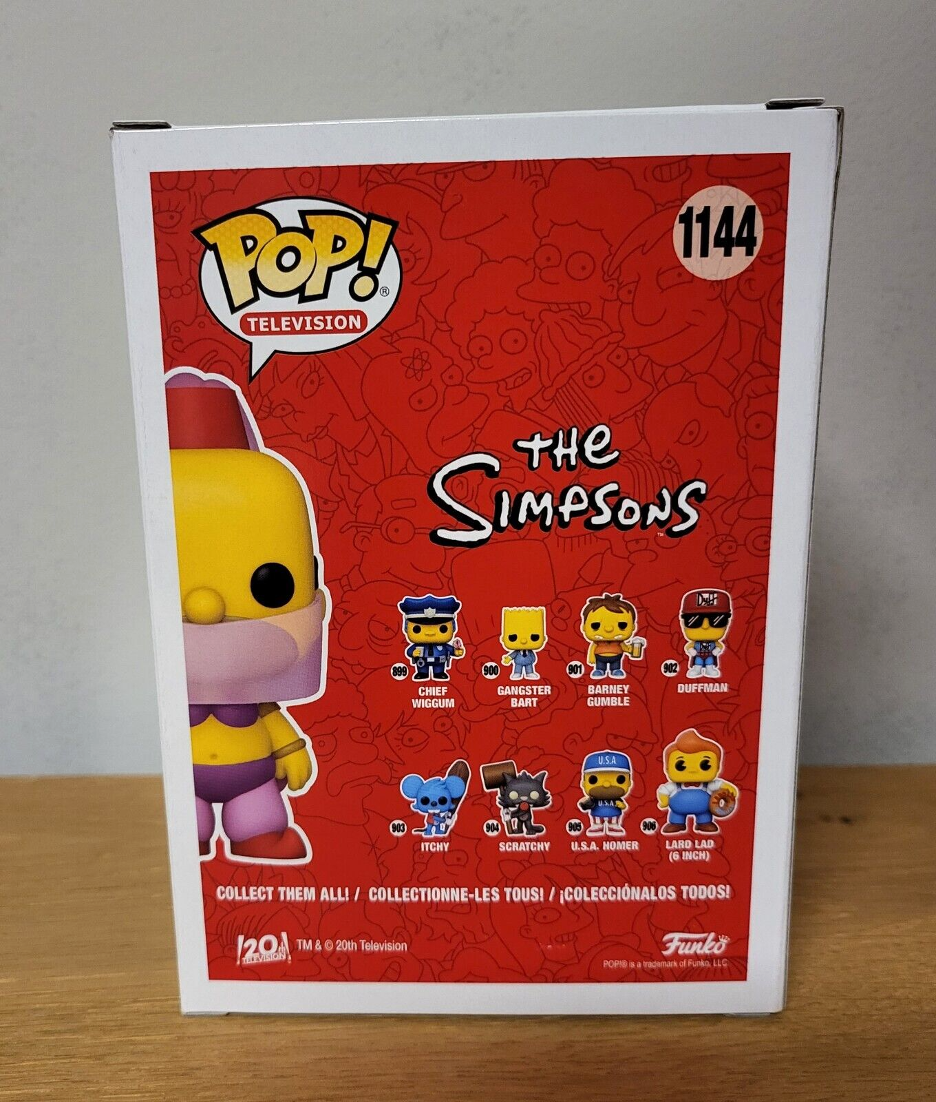Pop! The Simpsons Belly Dancer Homer #1144 Summer 2021 Limited Edition Funko NEU
