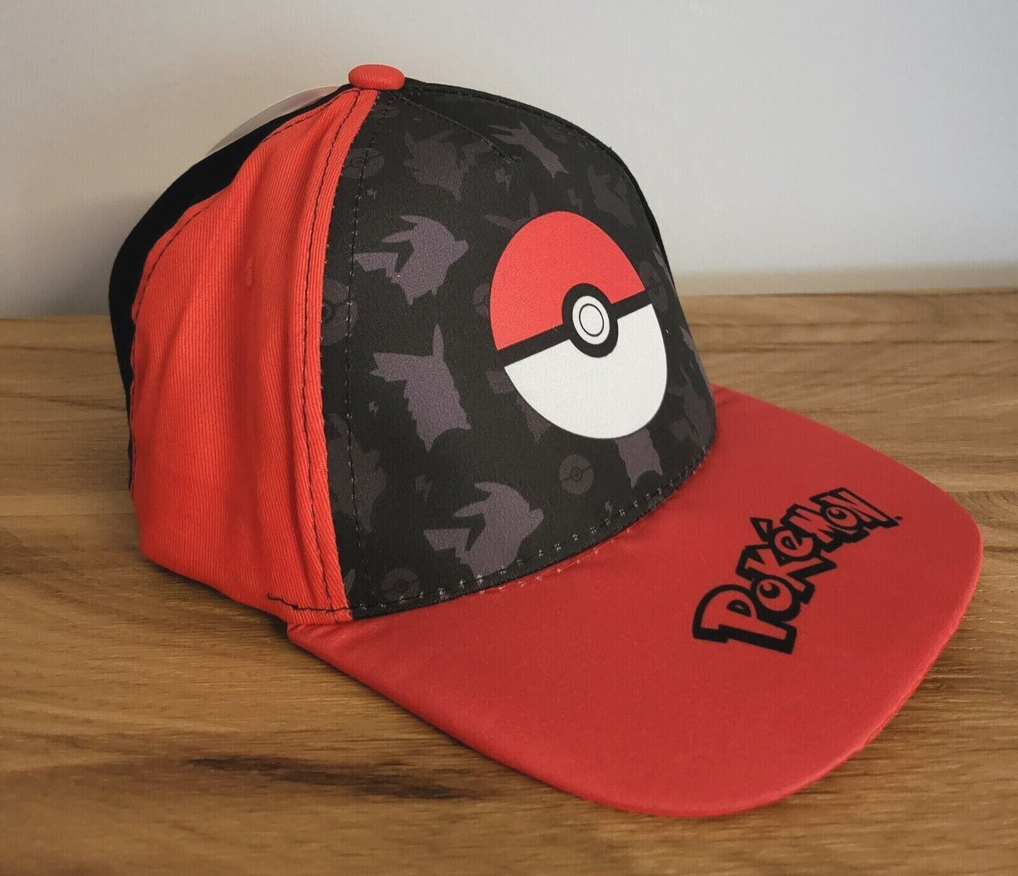 Pokemon Pikachu Pokeball Kinder Basecap Kappe Mütze Cap Sonnenschutz Sport Gr.52/54 NEU