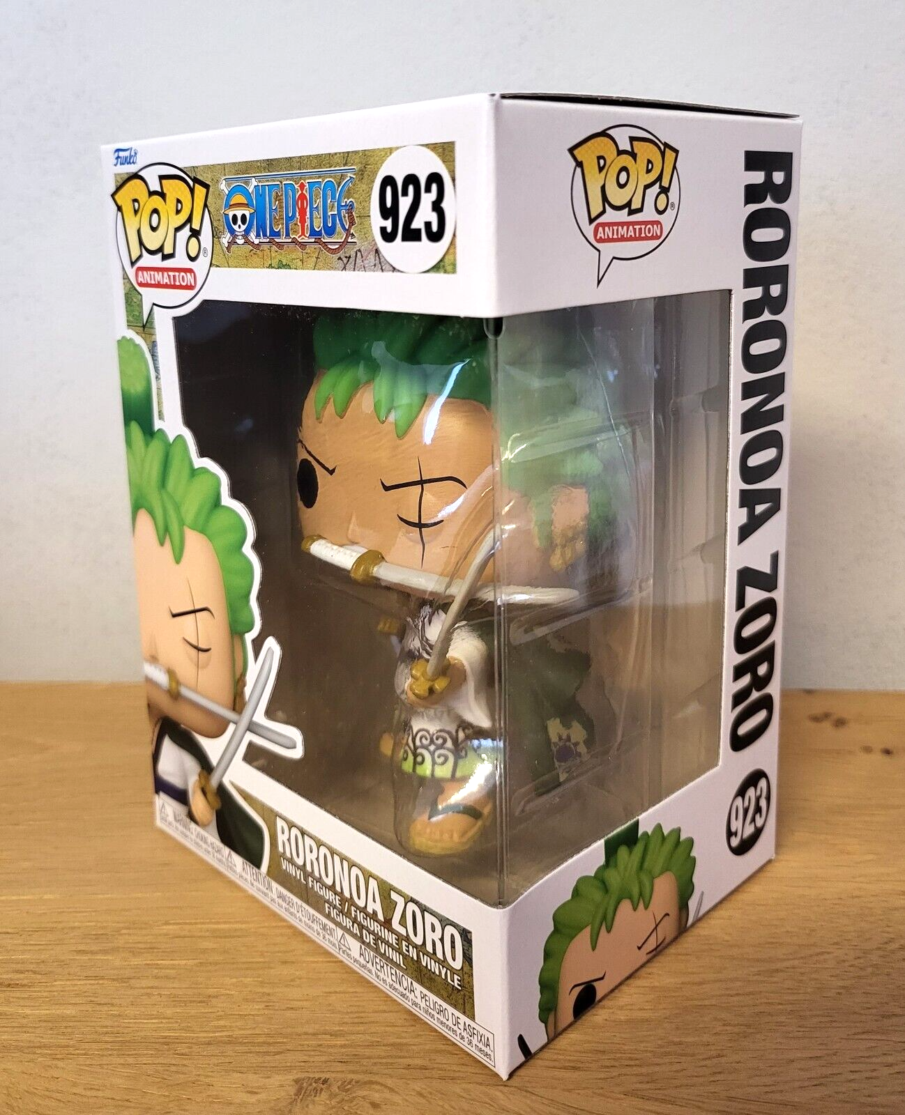 One Piece Zoro POP! Roronoa Zoro Vinyl Figur NEU & OVP # 923 ca. 13cm Funko