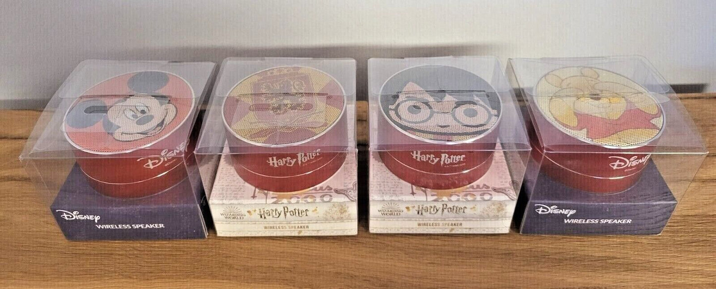 Disney Winnie the Pooh Puuh/ Mickey Maus / Gryffindor / Harry Potter/ externer Kinder Lautsprecher Sterio tragbar 3W