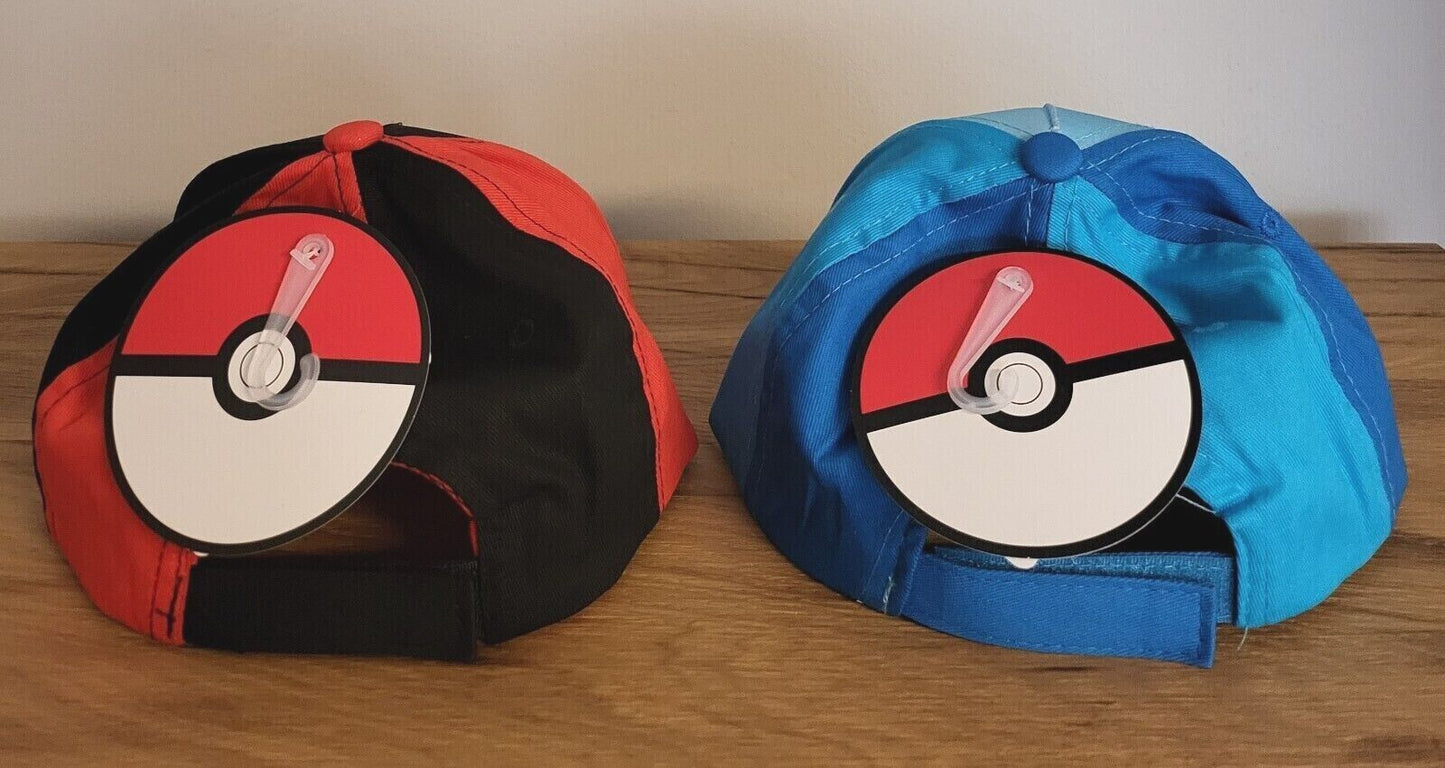 Pokemon Pikachu Pokeball Kinder Basecap Kappe Mütze Cap Sonnenschutz Sport Gr.52/54 NEU