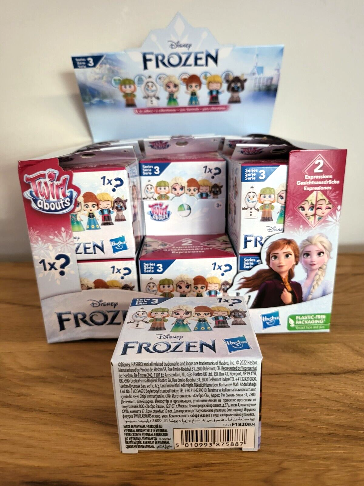 Disney Frozen Twirl About Figur Kinder Blindbag Sammelfigur Elsa Anna Olaf NEU