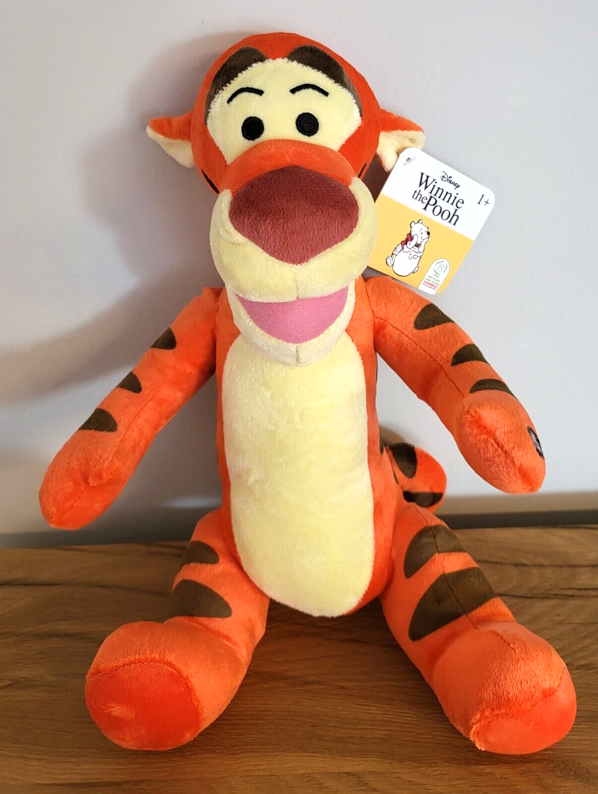 Disney Plüsch Stofftier Kuscheltier Winnie Puuh Pooh Tigger Tiger mit Sound NEU