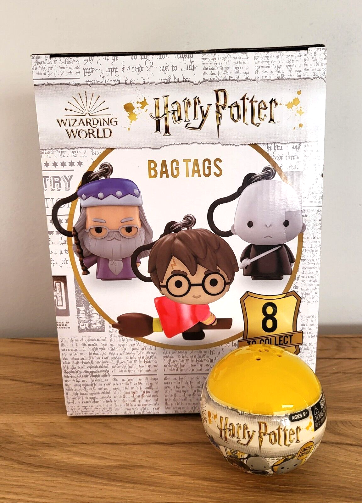 Harry Potter Collectibles Schlüsselanhänger Bagclip Sammelfigur Kapsel Limited Edition