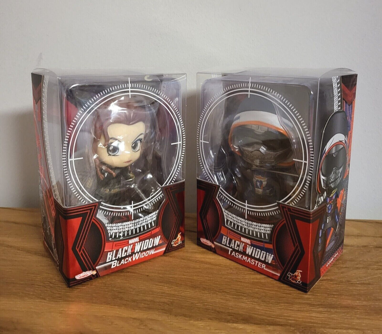 Black Widow Figur Cosbaby Minifigur Black Widow / Taskmaster ca. 10 cm