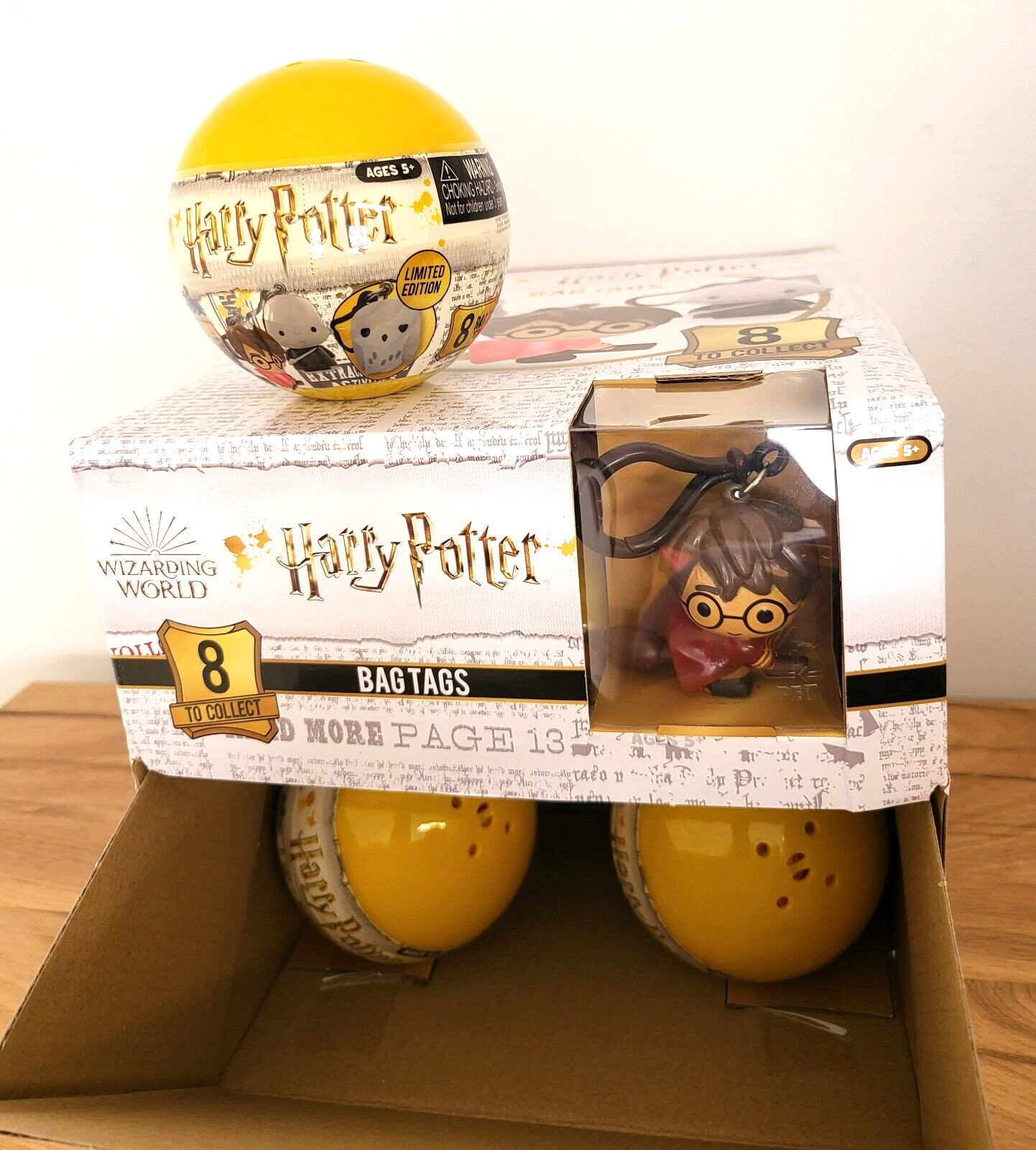 Harry Potter Collectibles Schlüsselanhänger Bagclip Sammelfigur Kapsel Limited Edition