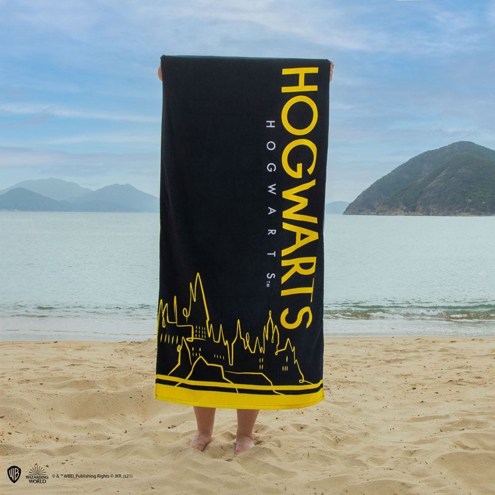Harry Potter Badetuch Handtuch Hufflepuff/ Hogwarts / Ravenclaw 140x70cm