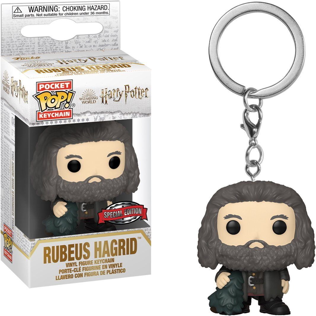 Harry Potter POP Schlüsselanhänger Sonderedition 3fach: Harry / Hermine /Hagrid NEU & OVP