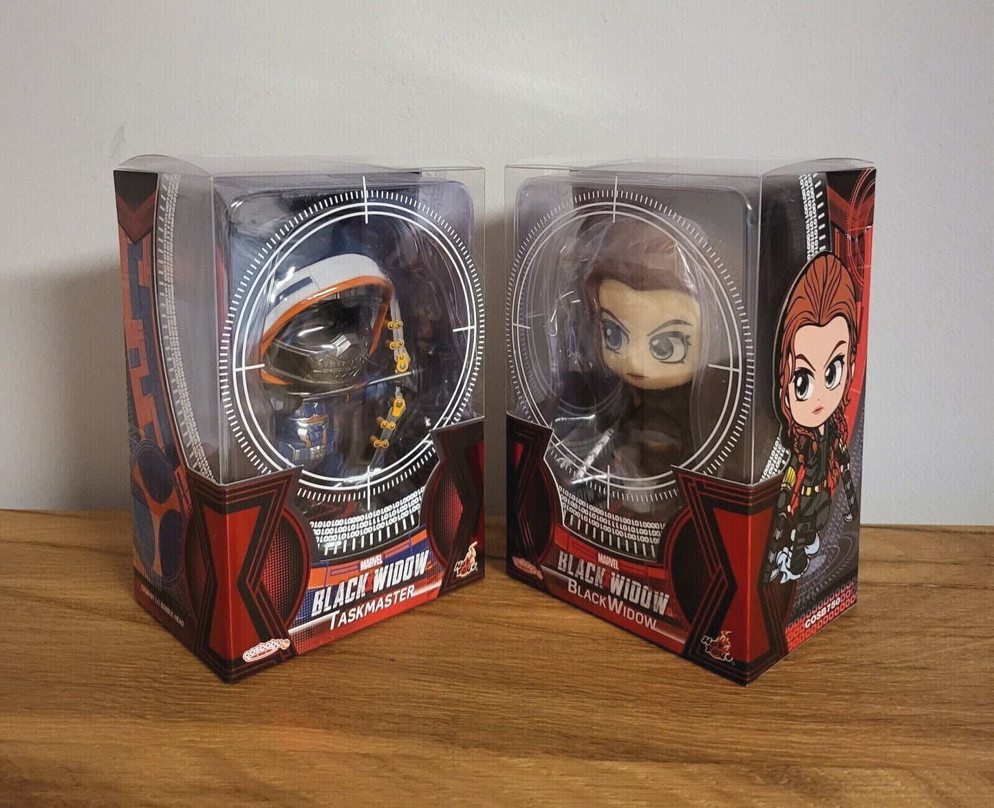 Black Widow Figur Cosbaby Minifigur Black Widow / Taskmaster ca. 10 cm