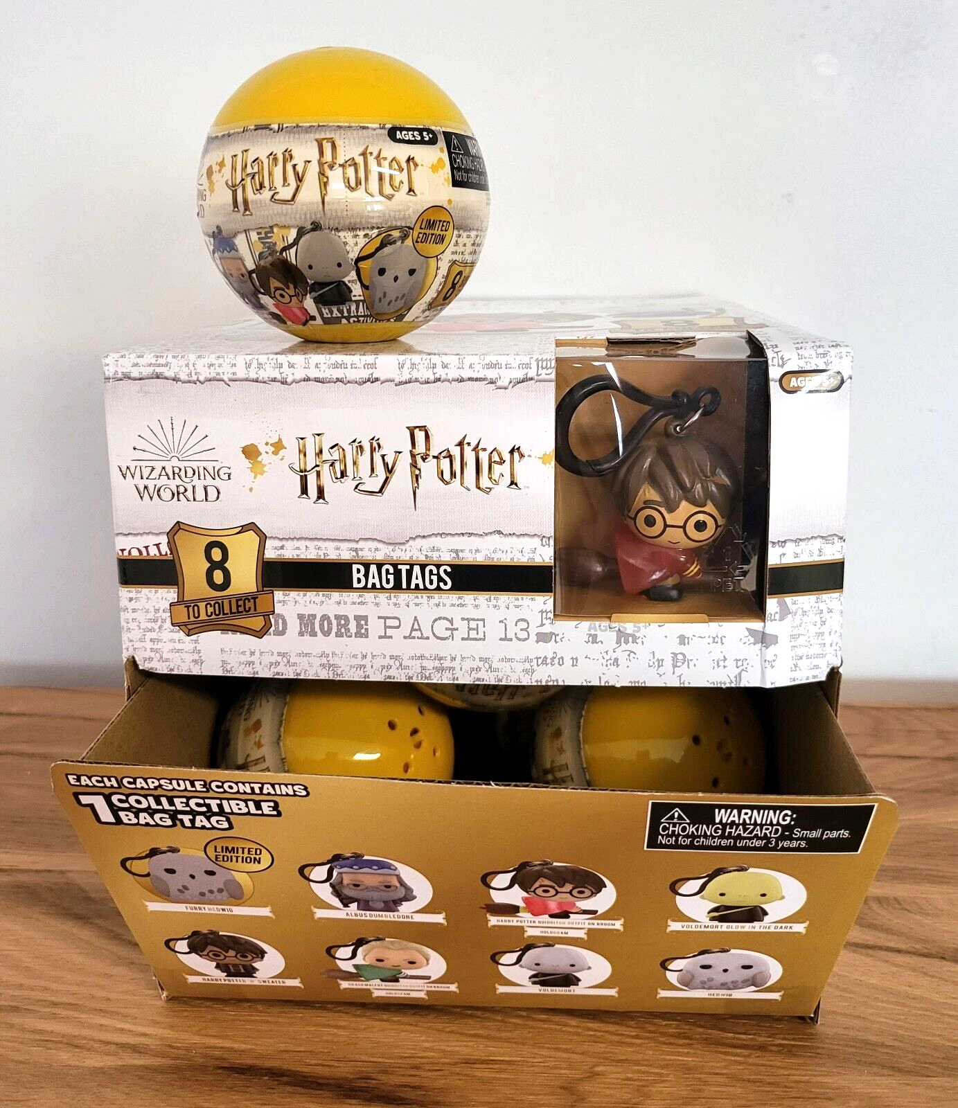 Harry Potter Collectibles Schlüsselanhänger Bagclip Sammelfigur Kapsel Limited Edition