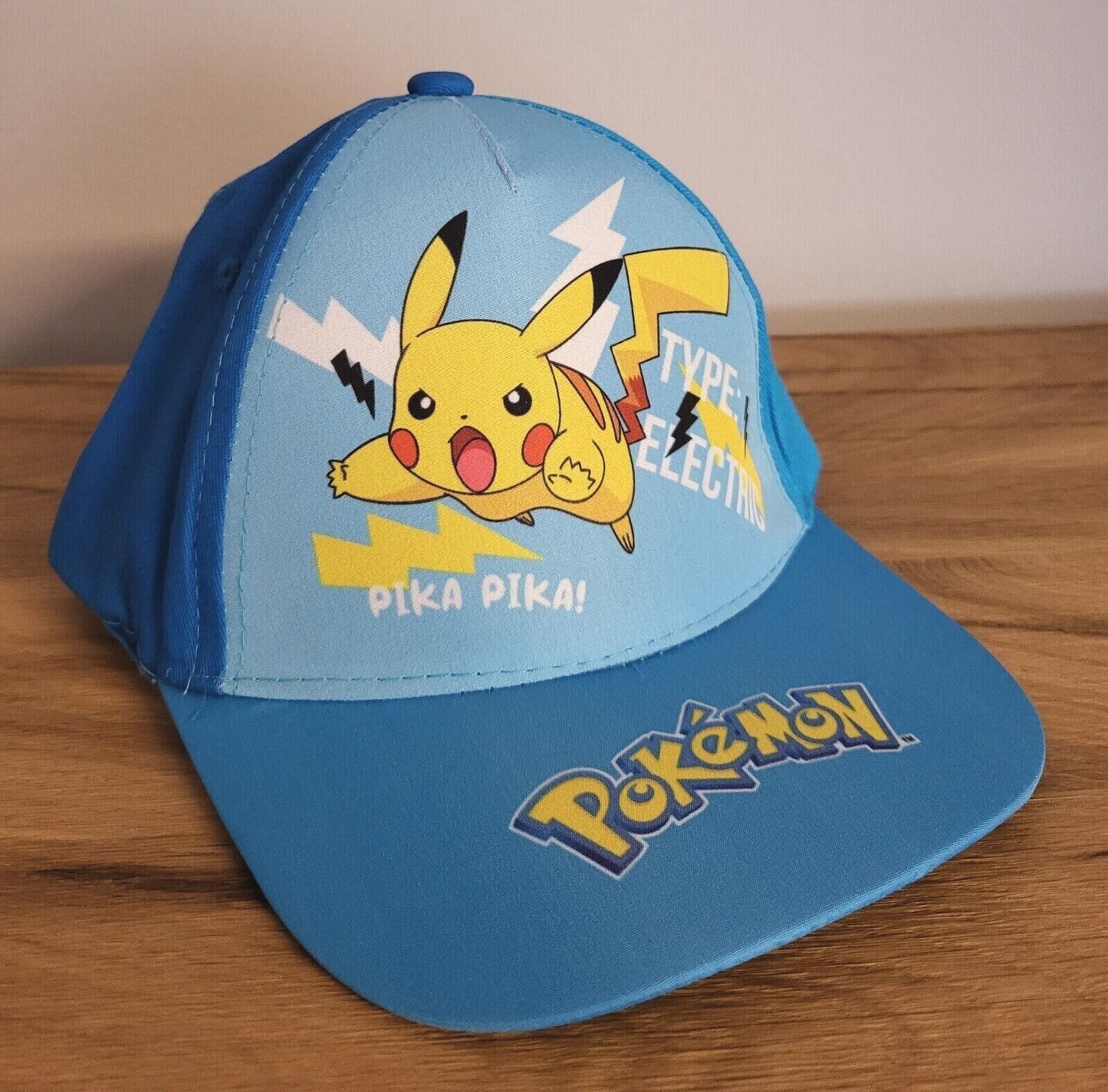Pokemon Pikachu Pokeball Kinder Basecap Kappe Mütze Cap Sonnenschutz Sport Gr.52/54 NEU