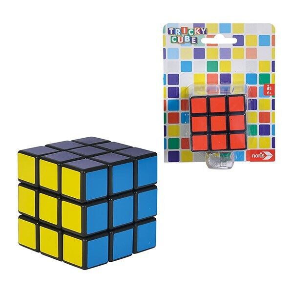 Zauberwürfel Noris Tricky Magic Cube Trickwürfel Knobelwürfel ab 6 Jahren NEU
