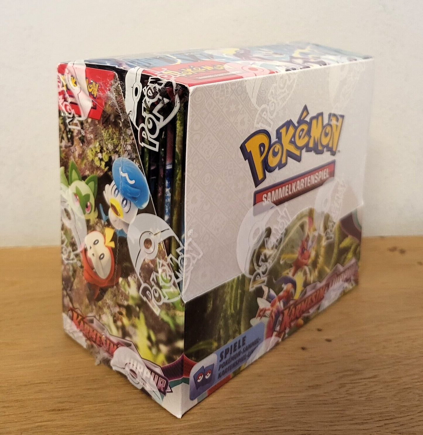 Pokemon Karmesin & Purpur 36er Booster Display DEUTSCH NEU & OVP Sealed TCG 2023