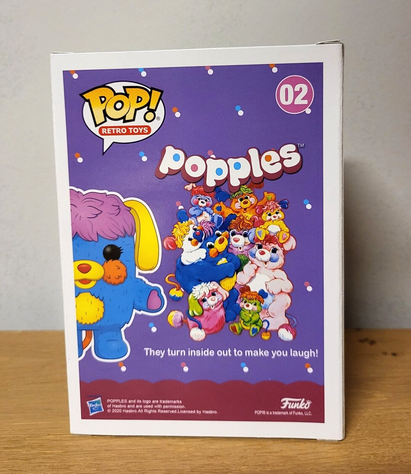 POP! Retro Toys Popples#02 P.C.Popple Special/Sonderedition Funko Vinylfigul NEU