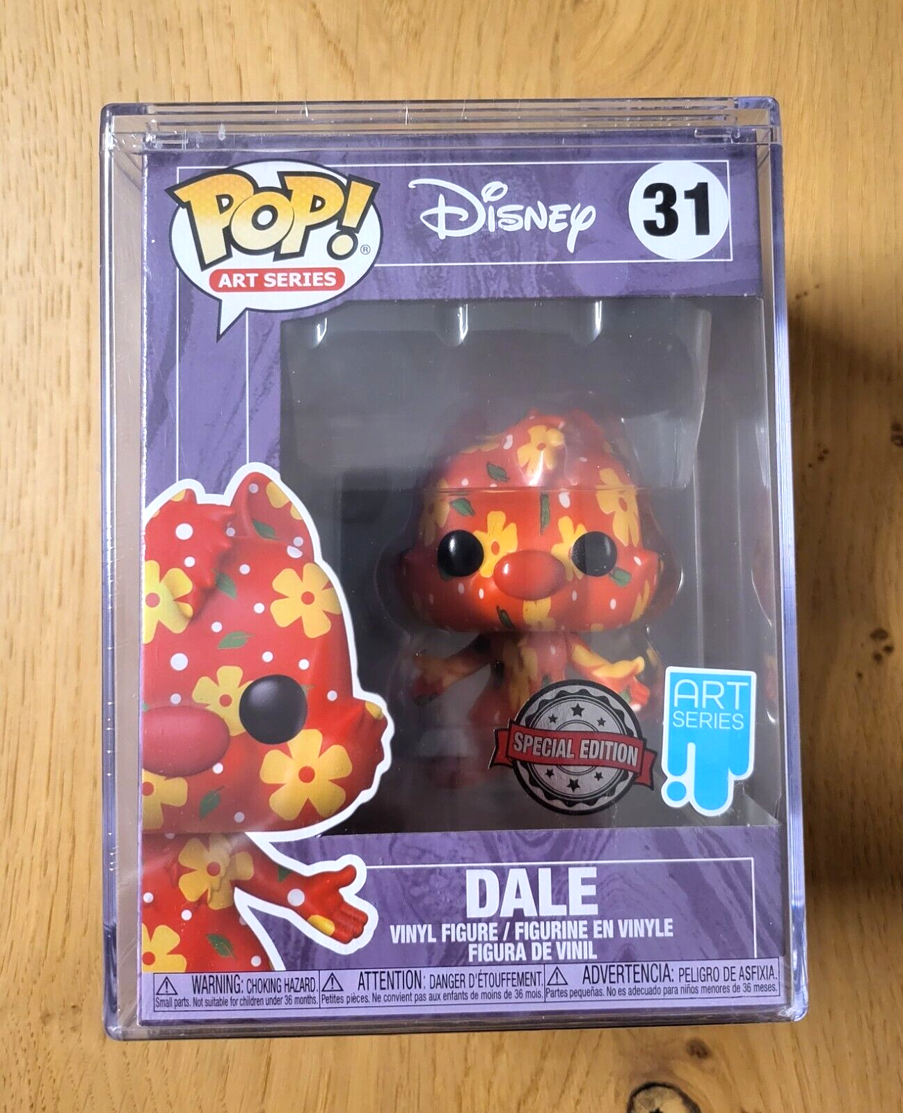 POP! Disney Dale Special Edition/Sonderedition Art Series Funko inkl.Hardcase #31 NEU&OVP
