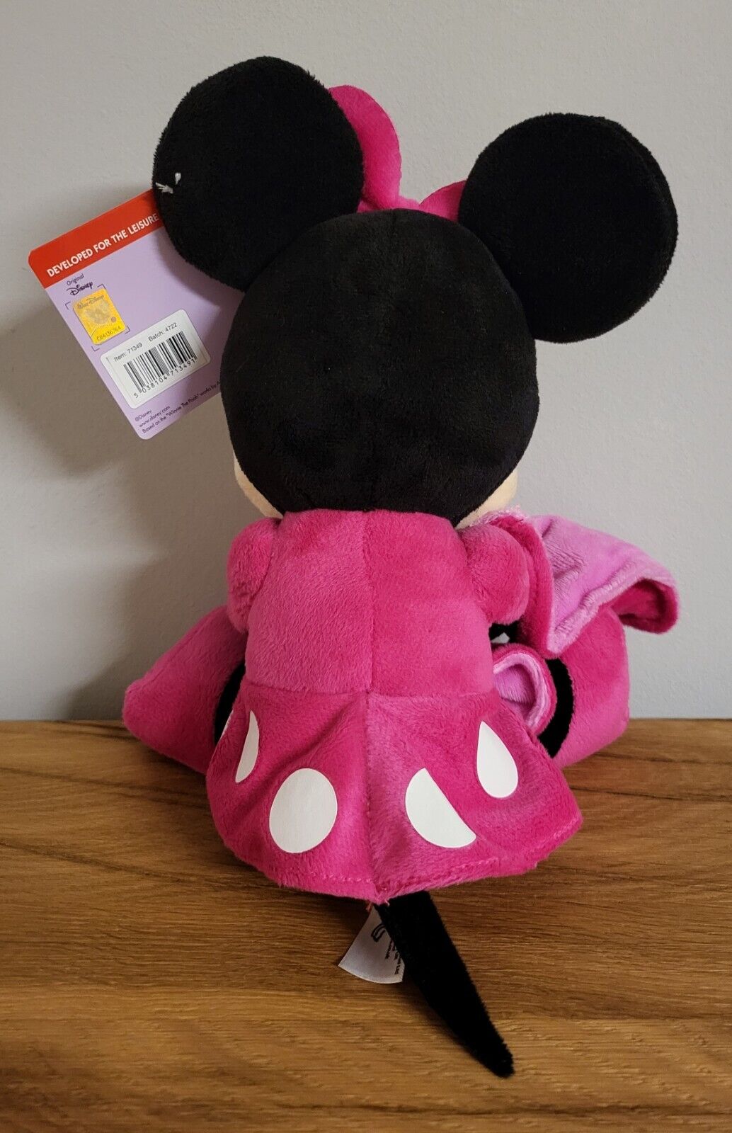 Disney Plüsch Stofftier Kuscheldecke Winnie Pooh Puuh Stitch Micky Mickey Minnie Maus mit Decke NEU