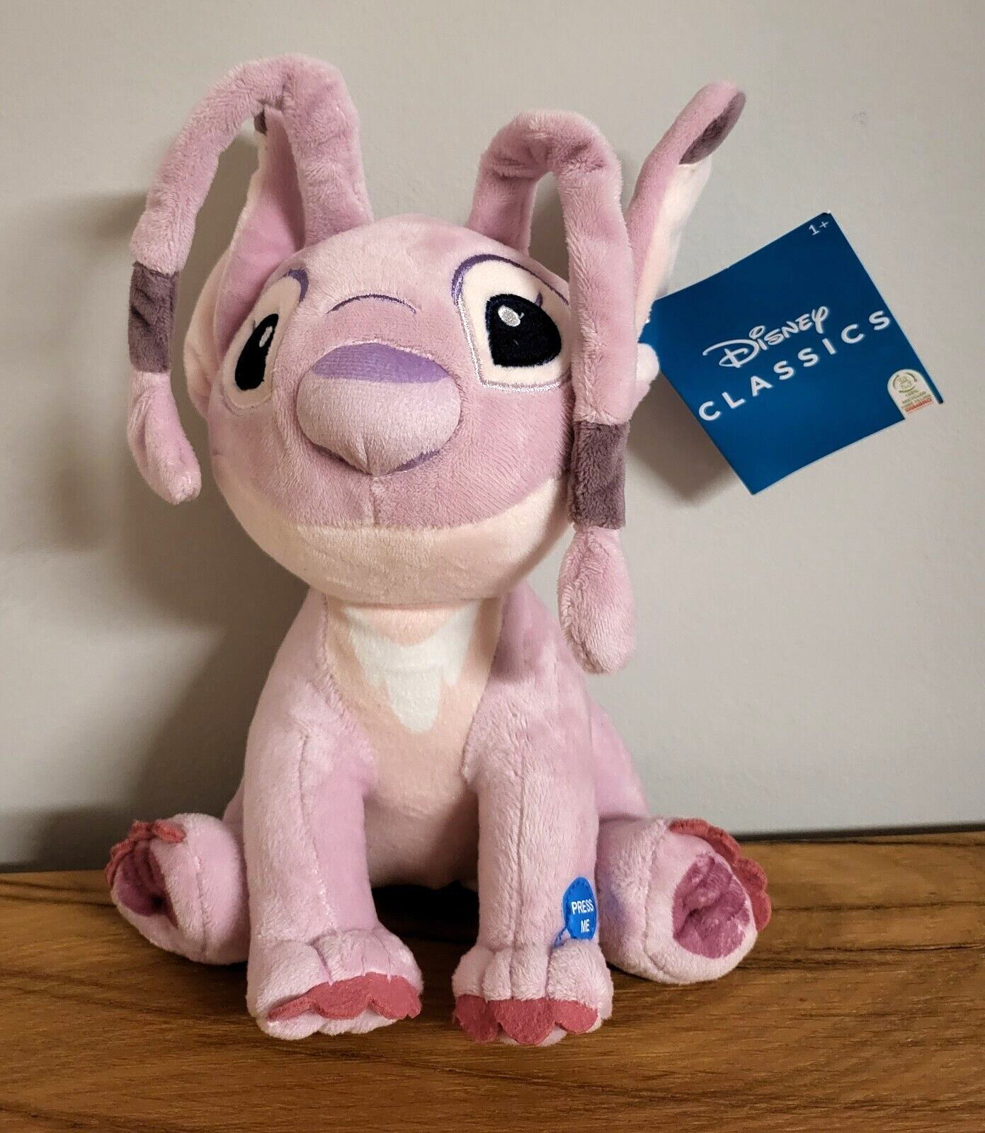 Disney Plüschtier Stofftier Lilo & Stitch Engel Angel Kuscheltier mit SOUND/TON NEU