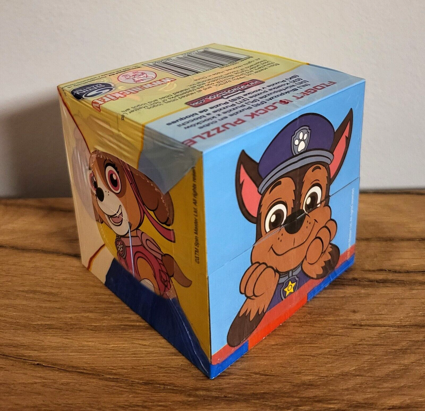 Nickelodeon Paw Patrol Würfelpuzzle 4Teile Fitget Block Puzzle Spielzeug NEU&OVP