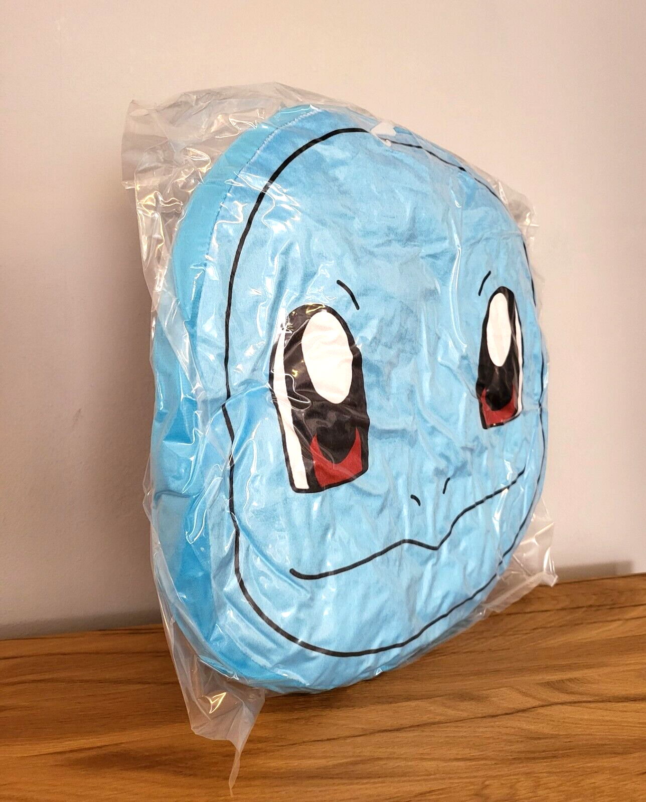 Pokemon Plüsch Schiggy 3D Kissen Starter Spielzeug Kinder Deko 40cm Pikachu NEU