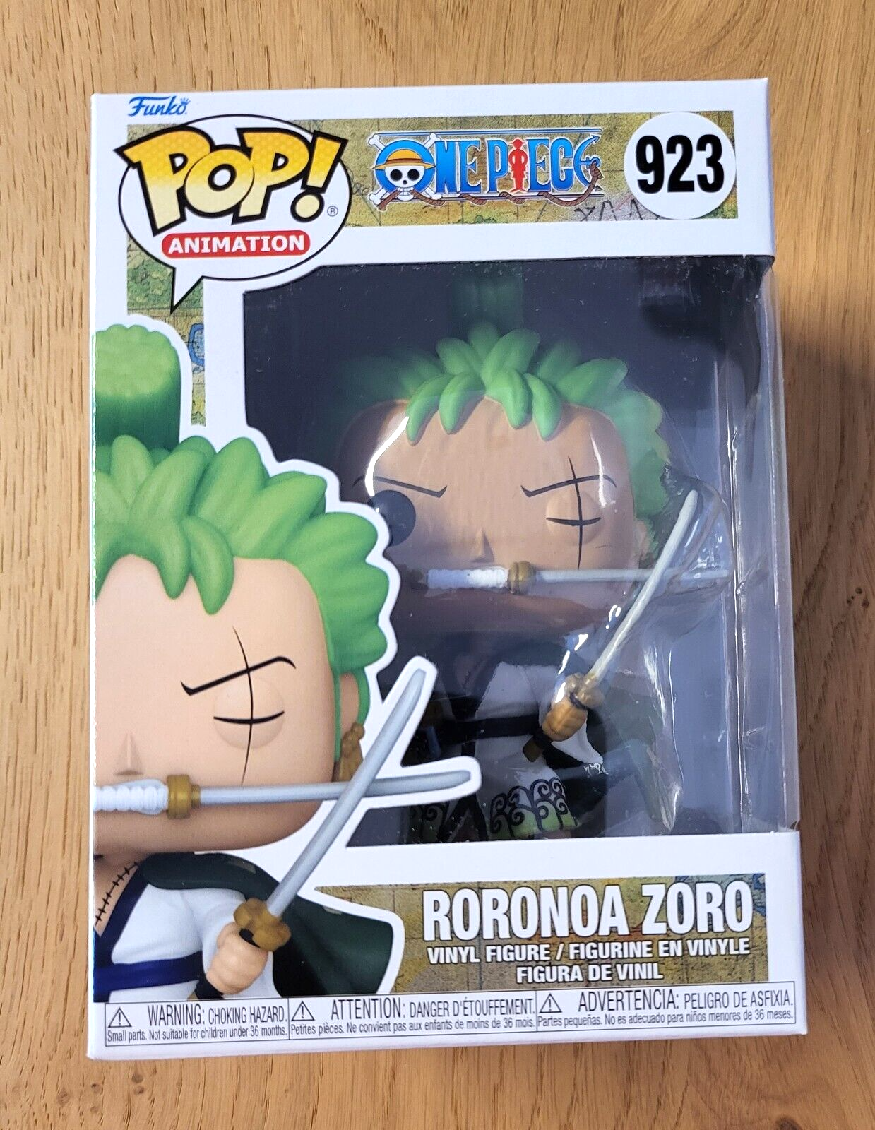 One Piece Zoro POP! Roronoa Zoro Vinyl Figur NEU & OVP # 923 ca. 13cm Funko