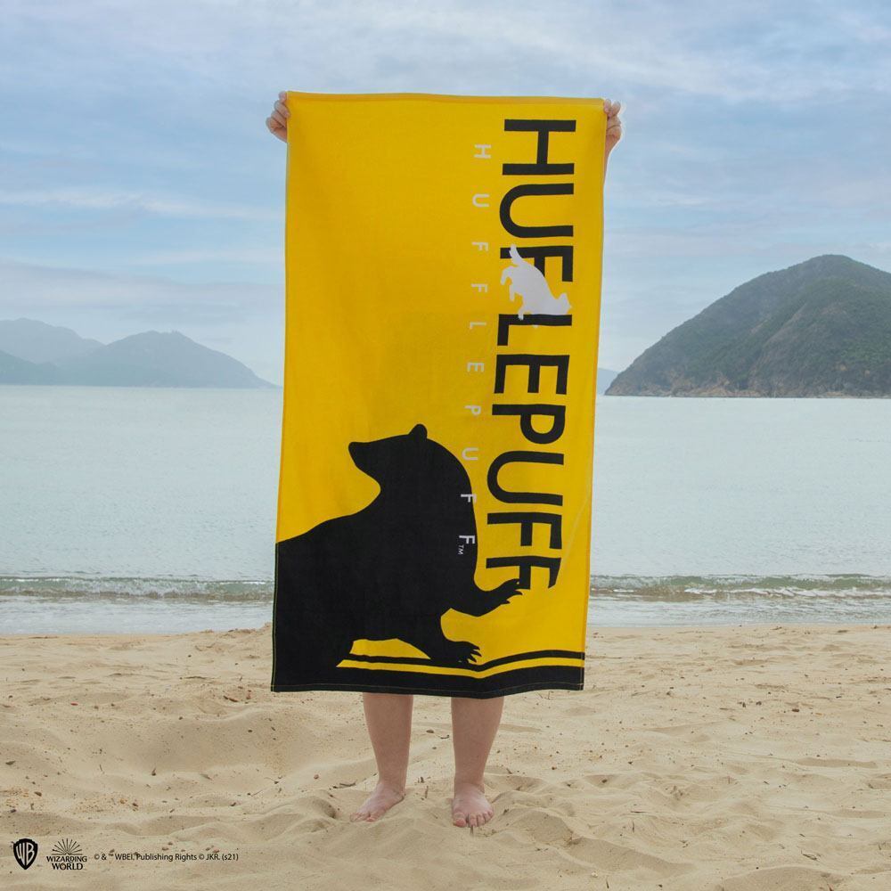 Harry Potter Badetuch Handtuch Hufflepuff/ Hogwarts / Ravenclaw 140x70cm