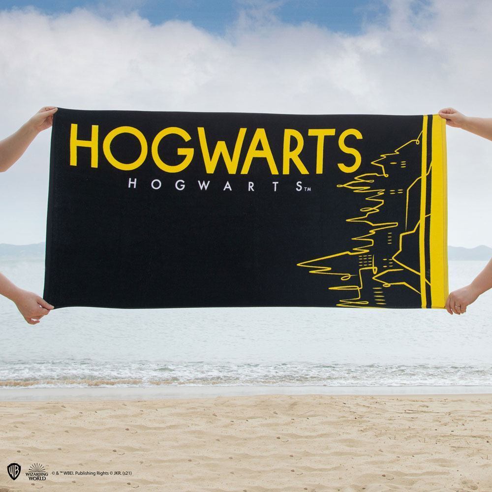 Harry Potter Badetuch Handtuch Hufflepuff/ Hogwarts / Ravenclaw 140x70cm